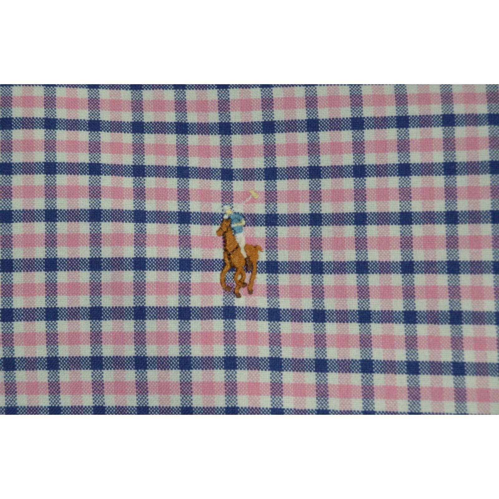 Polo Ralph Lauren Polo Ralph Lauren Shirt Polo Ralph Lauren Pink Plaid Cotton Large L/S Button-Up Oxford Shirt Mens Size US L / EU 52-54 / 3 - 4 Thumbnail