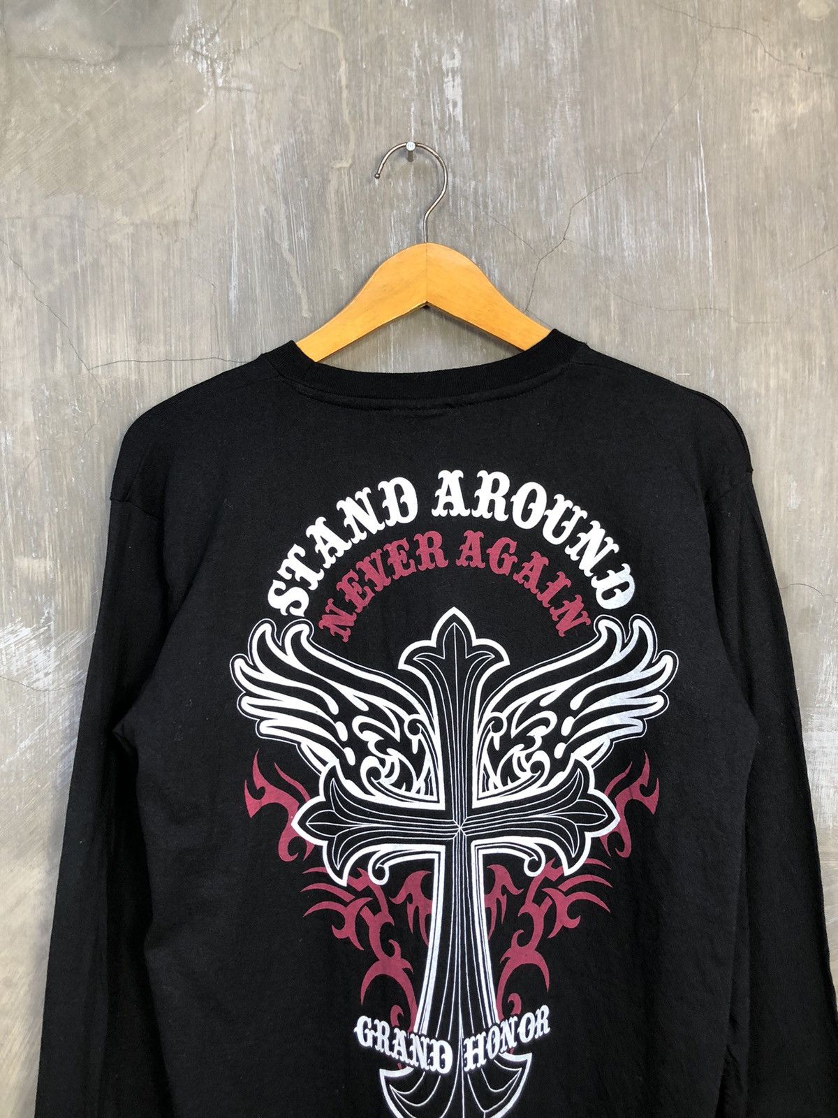 Japanese Brand Y2K Japanese Longsleeve Chrome Hearts Style Size US M / EU 48-50 / 2 - 8 Thumbnail