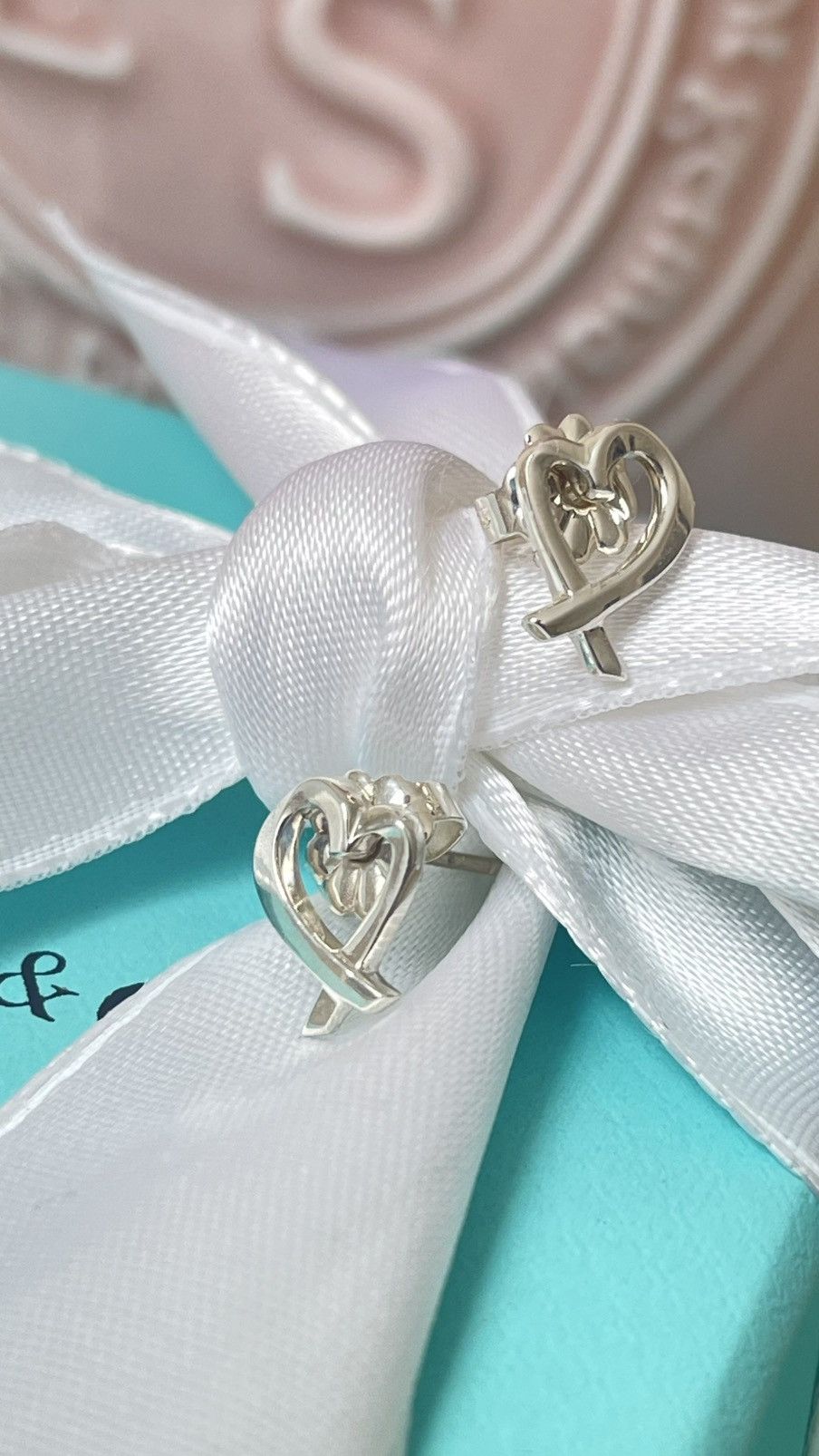 Tiffany & Co. Tiffany Paloma Picasso Loving Heart Earrings Silver NEW $525 Size ONE SIZE - 10 Thumbnail