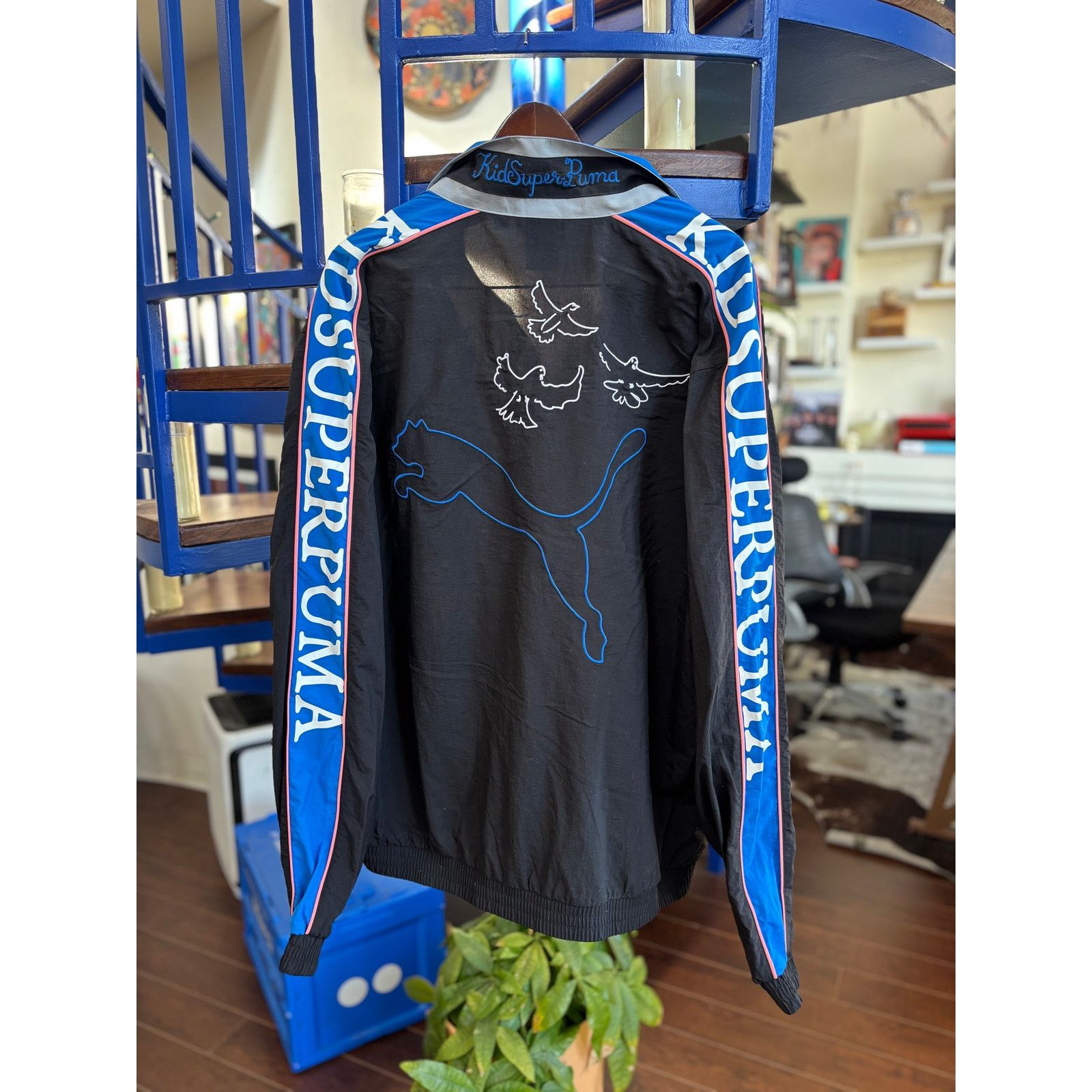 KidSuper × Puma Puma x KidSuper Studios Graphic Track Jacket Size XL Size US XL / EU 56 / 4 - 2 Thumbnail