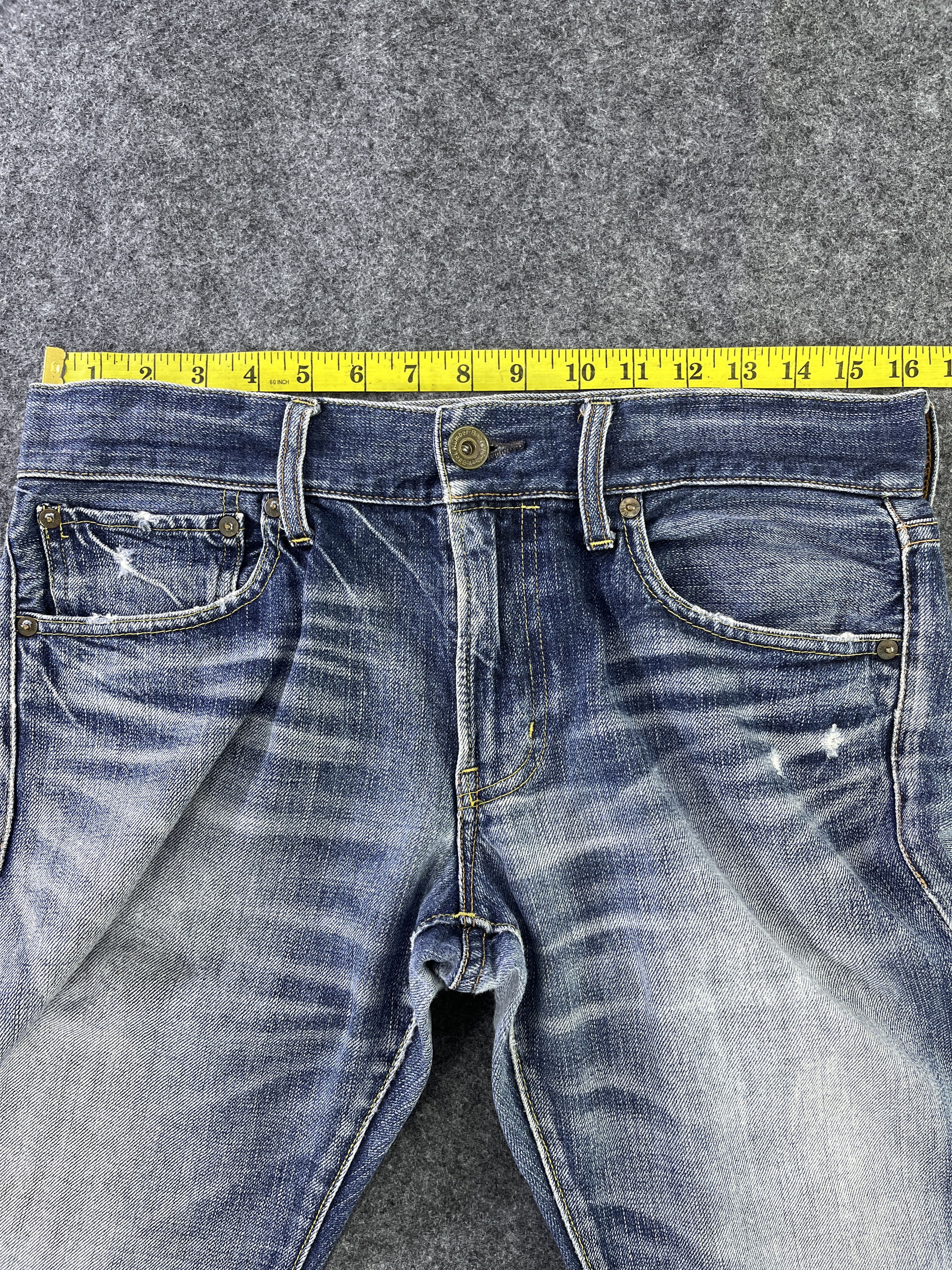 Vintage Vintage Back Number Jeans Distressed Denim - J936 Size US 32 / EU 48 - 13 Thumbnail