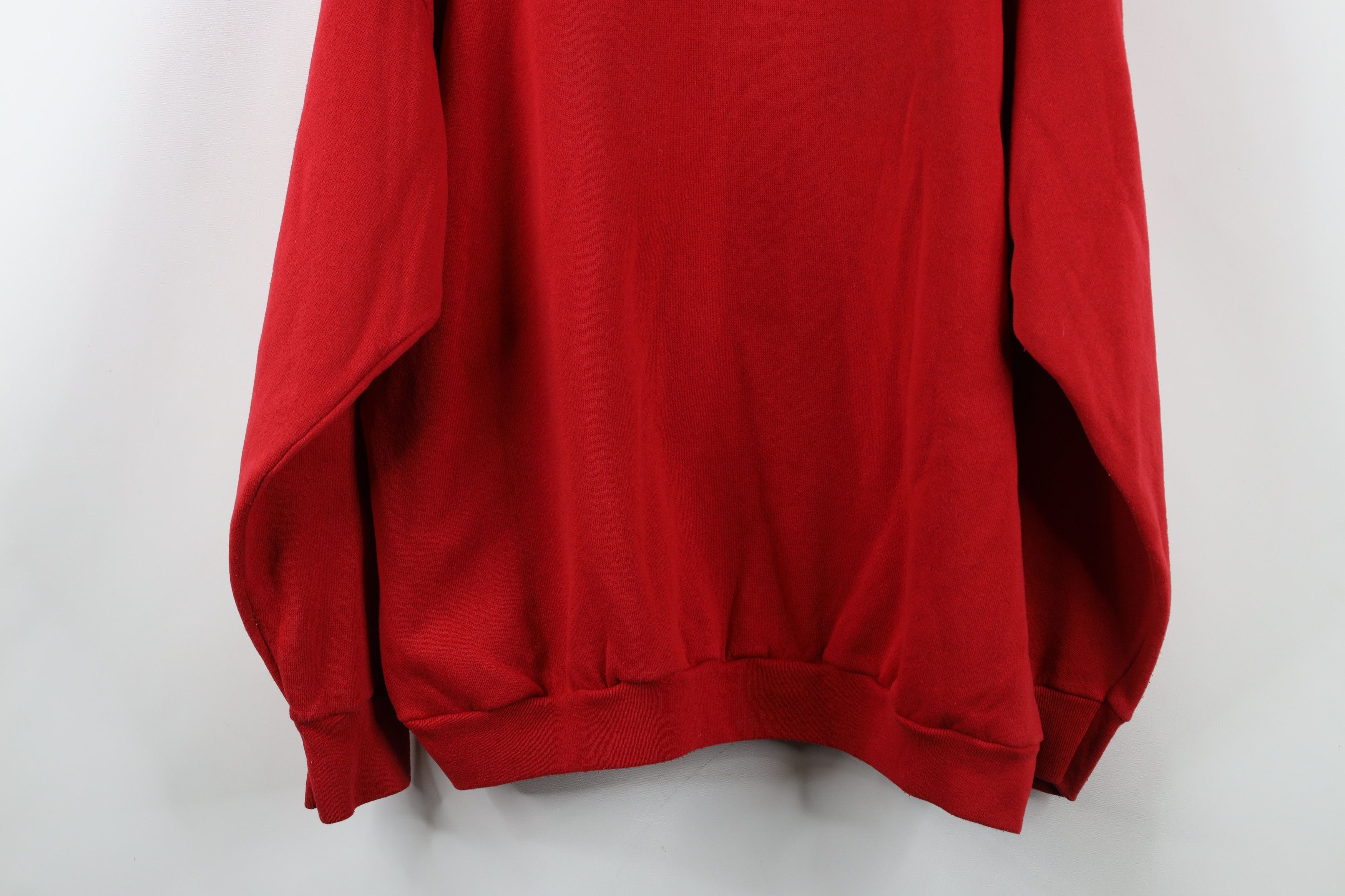 Vintage Vintage 90s Streetwear Peace On Earth Angel Bear Sweatshirt Size XL / US 12-14 / IT 48-50 - 15 Thumbnail