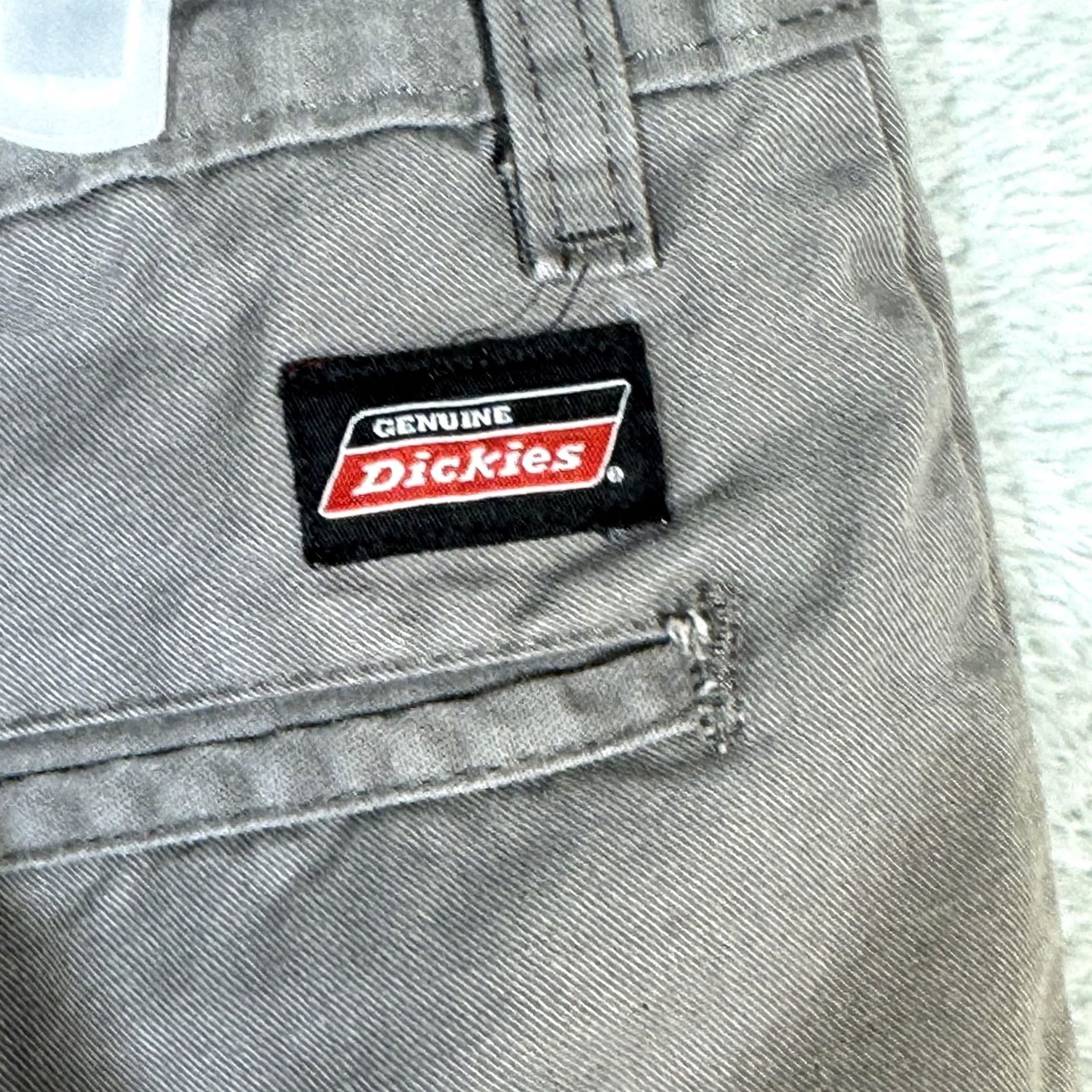 Dickies Dickies Pants Mens Regular Straight Leg Chino Workwear Taupe 34x34 Gray Size US 34 / EU 50 - 3 Thumbnail