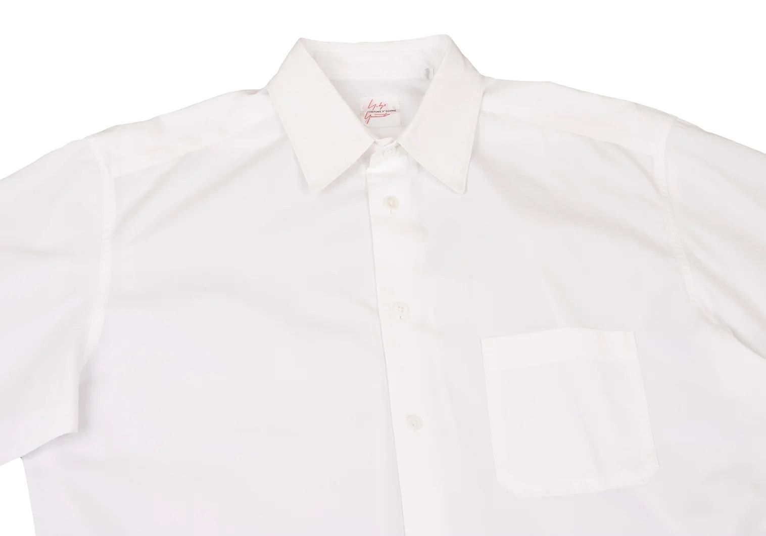 Yohji Yamamoto Yohji Yamamoto Costume D'Homme Basic Shirt White Size US S / EU 44-46 / 1 - 2 Thumbnail