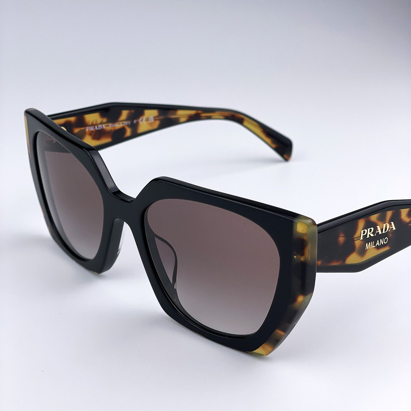 Prada NEW Prada PR15WS 3890A7 Gradient Square Women Sunglasses Size ONE SIZE - 3 Thumbnail