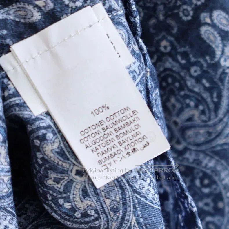 Brunello Cucinelli Brunello Cucinelli Cuban Collar Print Shirt. Size US M / EU 48-50 / 2 - 1 Thumbnail