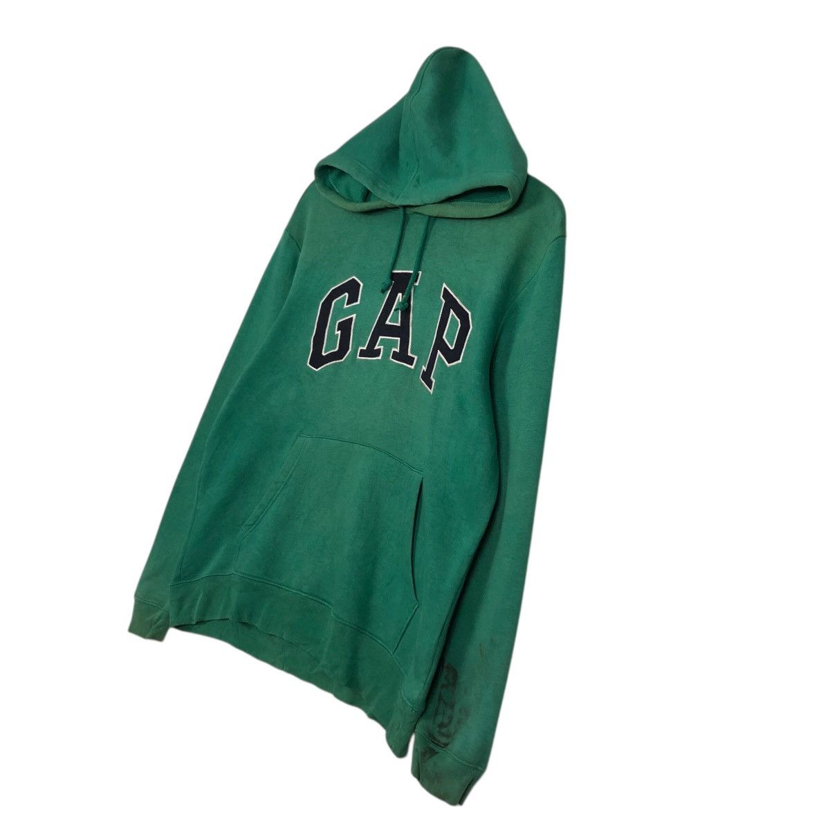Gap 📌Rich Green Gap Hoodie Pull Over Spell Out Big Logo Size US S / EU 44-46 / 1 - 3 Thumbnail
