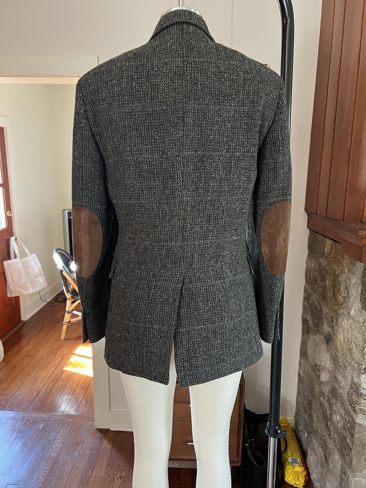Polo Ralph Lauren Polo Ralph Lauren Harris Tweed Jacket Size 38R - 4 Thumbnail
