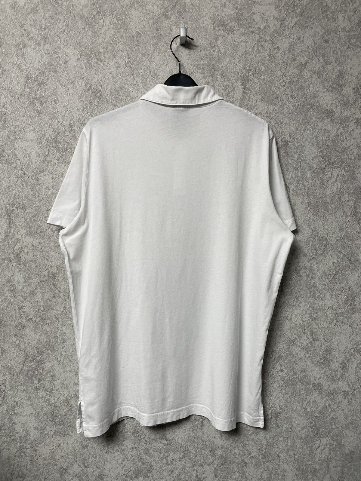 Armani Exchange Armani Exchange White Basic Polo T-Shirt Size US XL / EU 56 / 4 - 11 Thumbnail