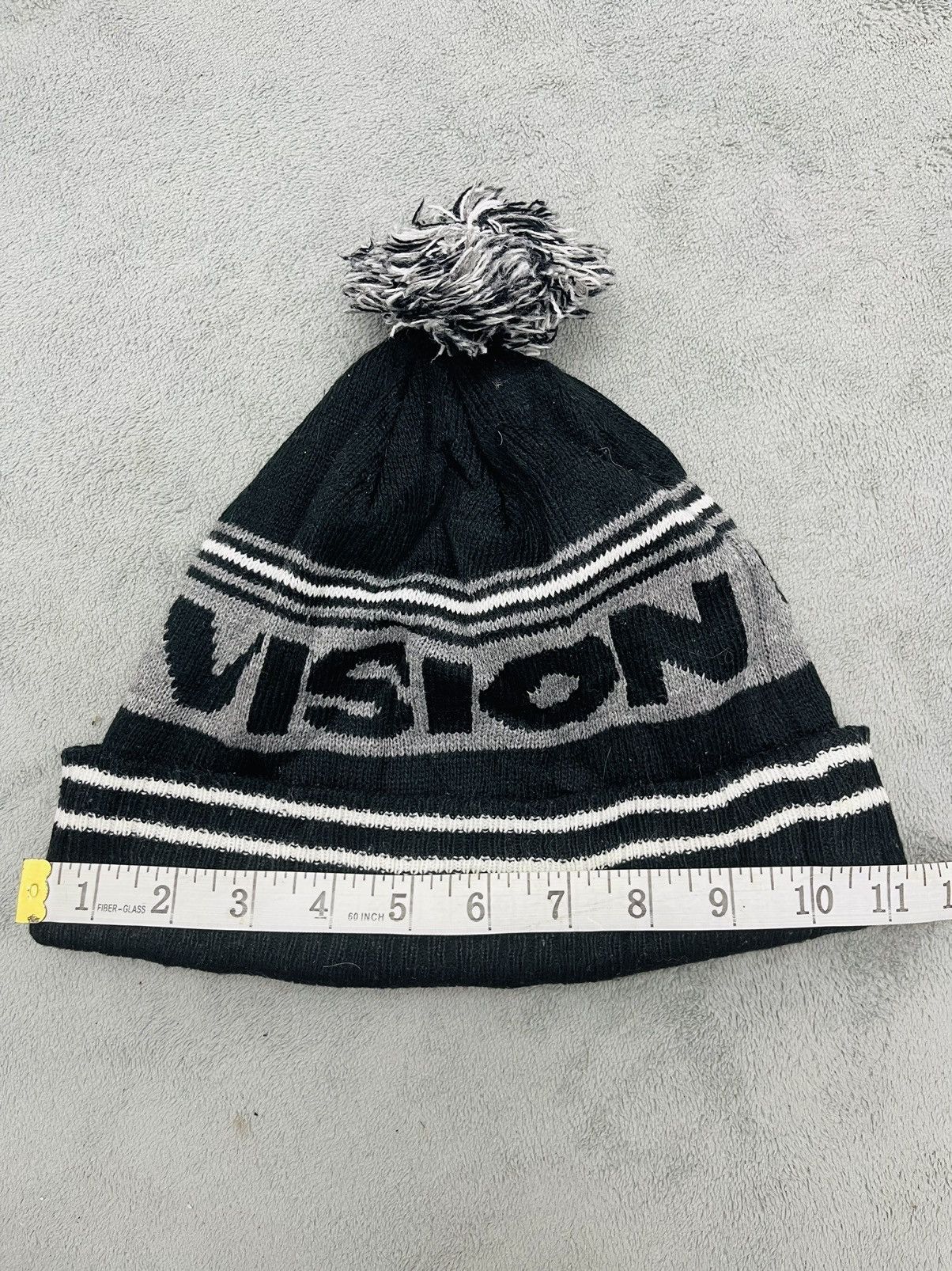 Vision Streetwear Y2K VISION STREETWEAR POM POM BEANIES Size ONE SIZE - 4 Thumbnail