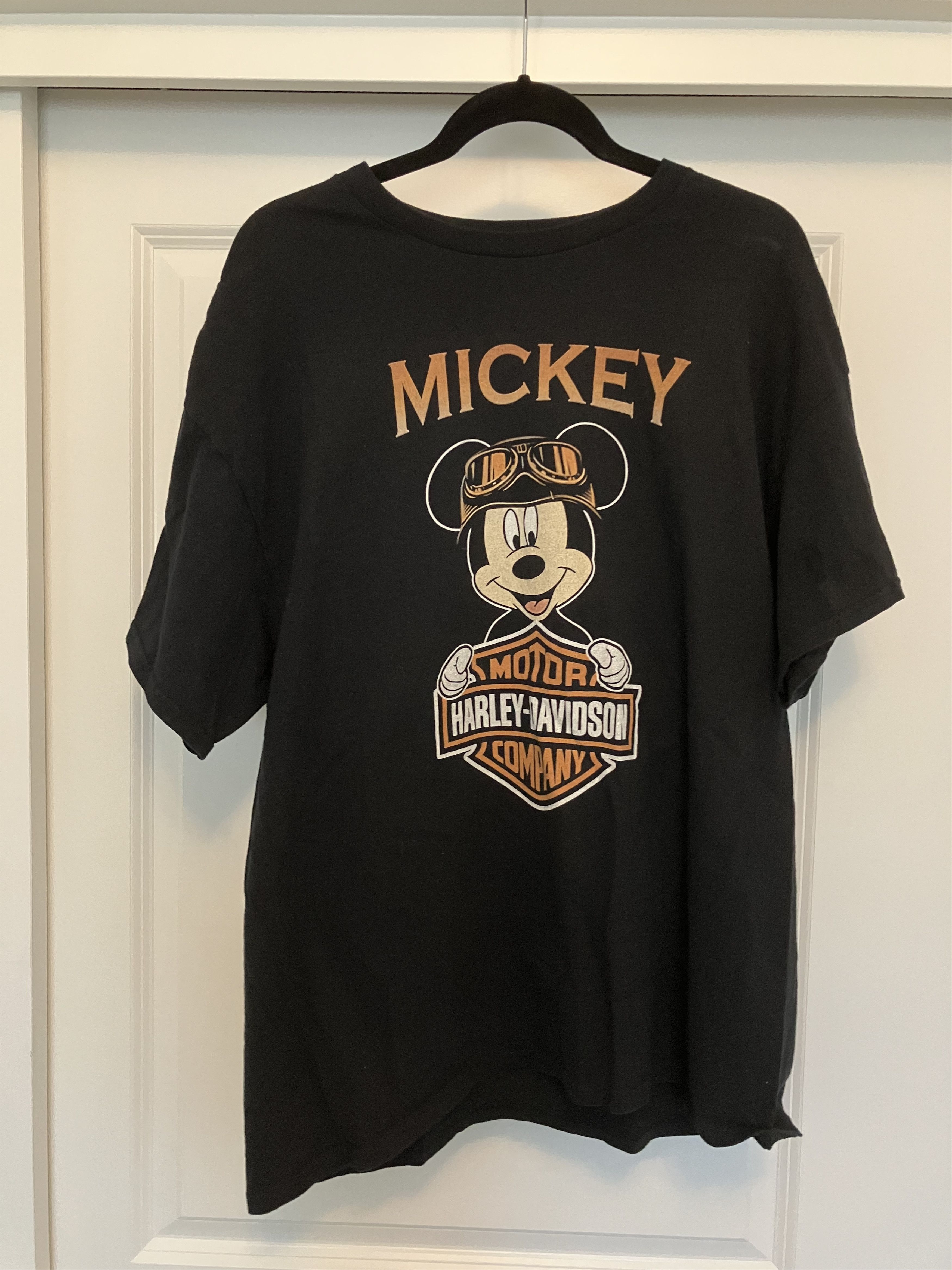 Harley Davidson × Mickey Mouse Vintage Harley Davidson/Mickey Mouse T-Shirt Size US L / EU 52-54 / 3 - 2 Thumbnail