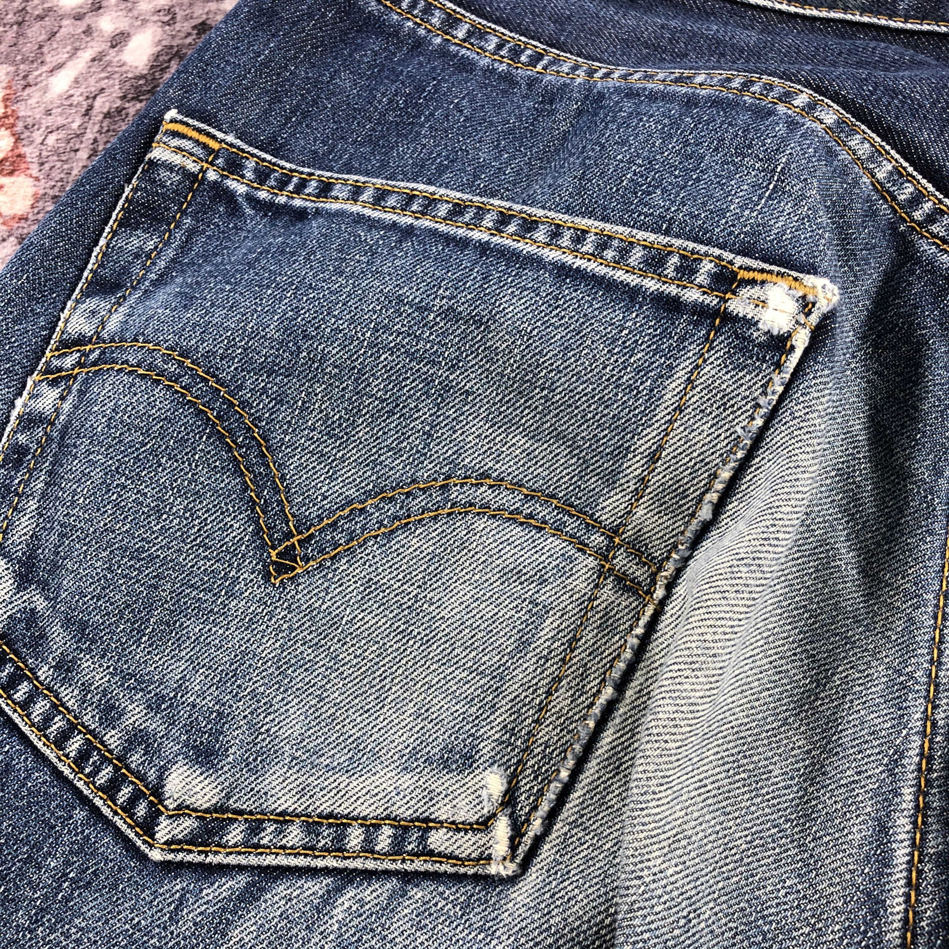 Levi's × Vintage Vintage 90s Blue Wash Levis 512 Jeans-JM2285 Size US 32 / EU 48 - 8 Thumbnail
