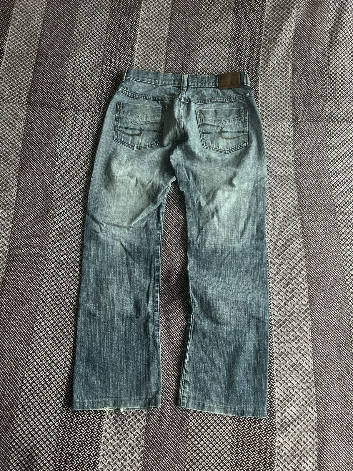 Vintage Vintage Timezone Washed Jeans Distressed Y2K Streetwear W32 Size US 32 / EU 48 - 1 Thumbnail