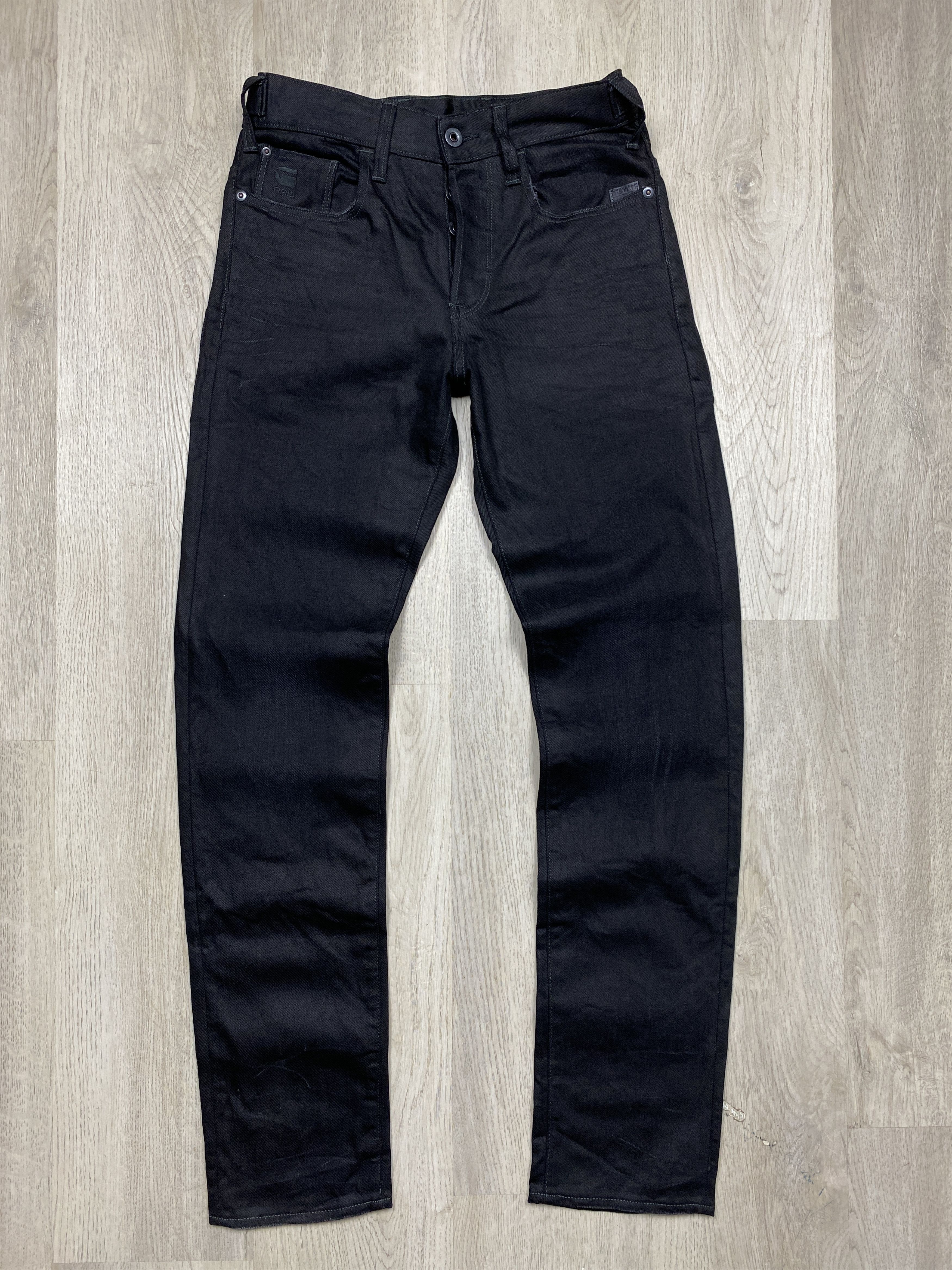 G-Star G Star Raw Holmer Tapered Denim Pants Jeans Size US 27 - 1 Thumbnail