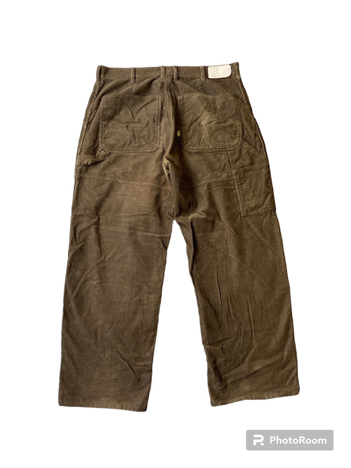 Japanese Brand MackDaddy Japan Streetwear Baggy Carpenter Corduroy Pant Size US 34 / EU 50 - 2 Thumbnail