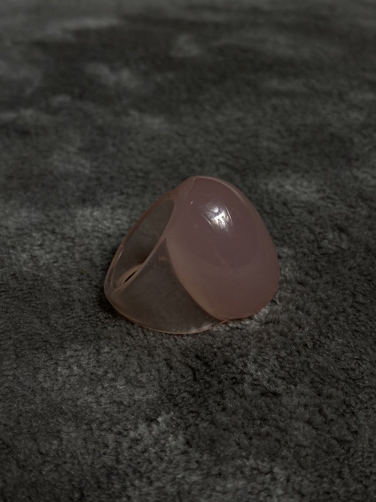 Japanese Brand × Vintage Futuristic Vintage Minimalist Vintage Soft Pink Ring Size ONE SIZE - 1 Thumbnail