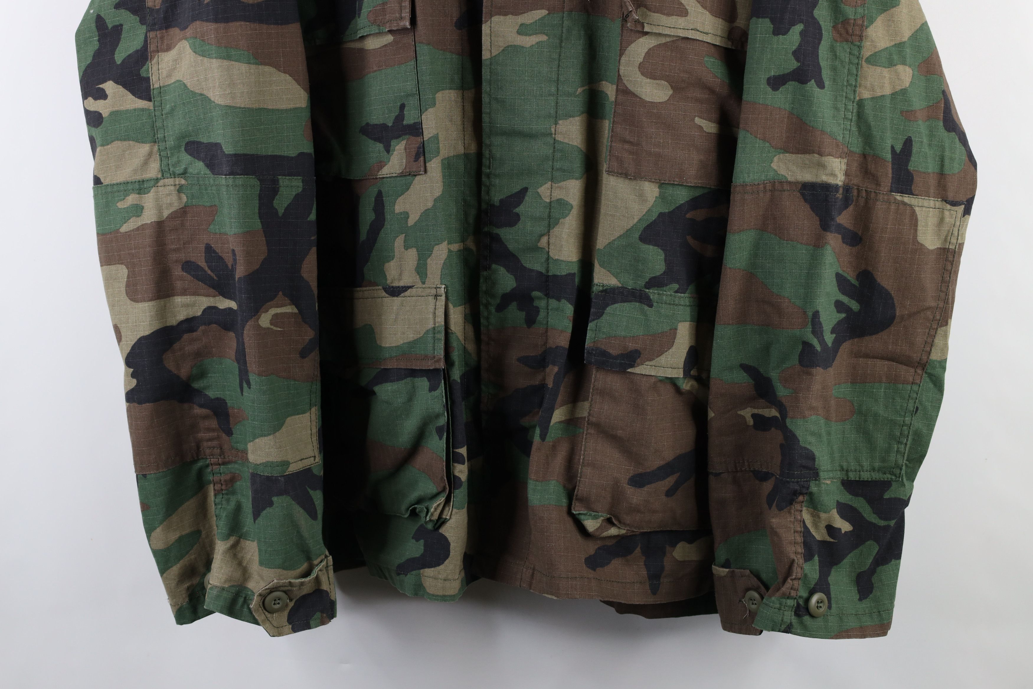Vintage Vintage 90s Military Camouflage Field Combat Jacket USA Size US XXL / EU 58 / 5 - 3 Thumbnail