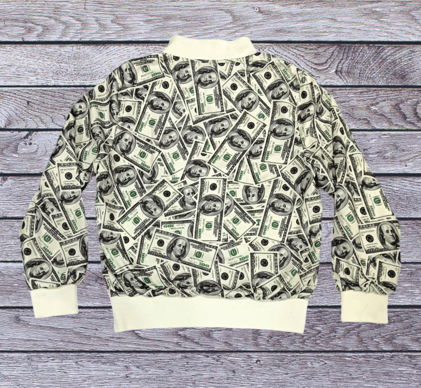 Vintage Bomber jacket Temptation Reversible Full Print Size US M / EU 48-50 / 2 - 2 Thumbnail