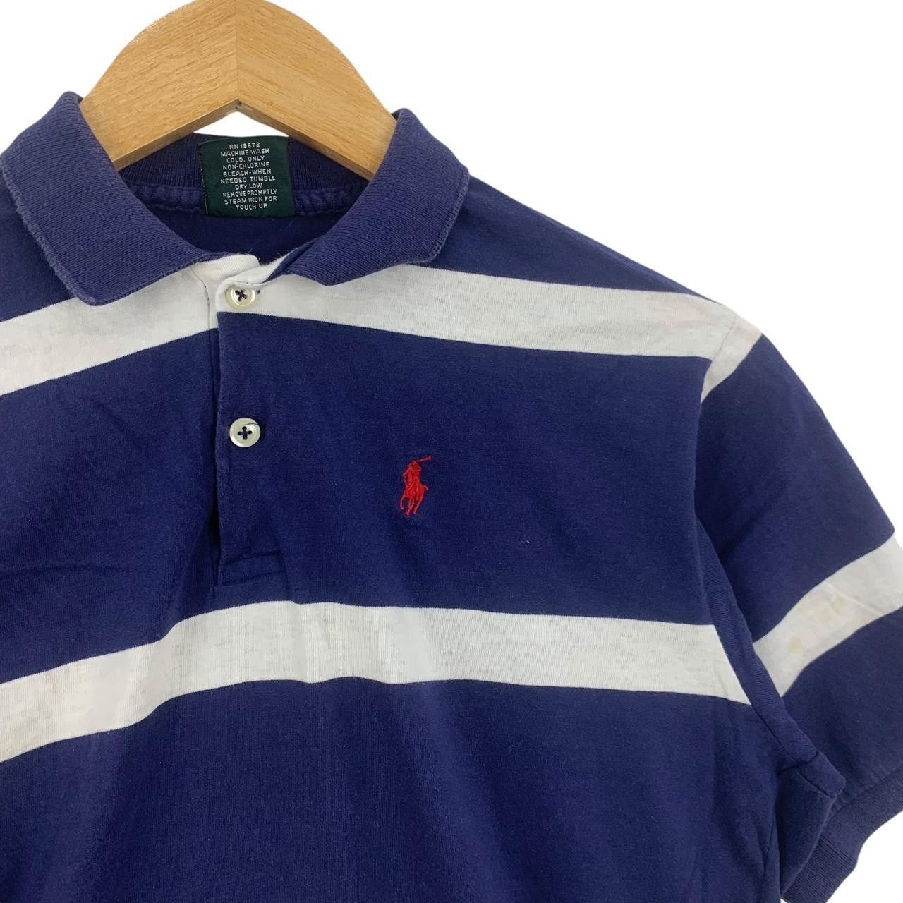 Polo Ralph Lauren Vintage 90’ POLO RALPH LAUREN Small Pony Tee Shirt Top Size US XL / EU 56 / 4 - 6 Thumbnail