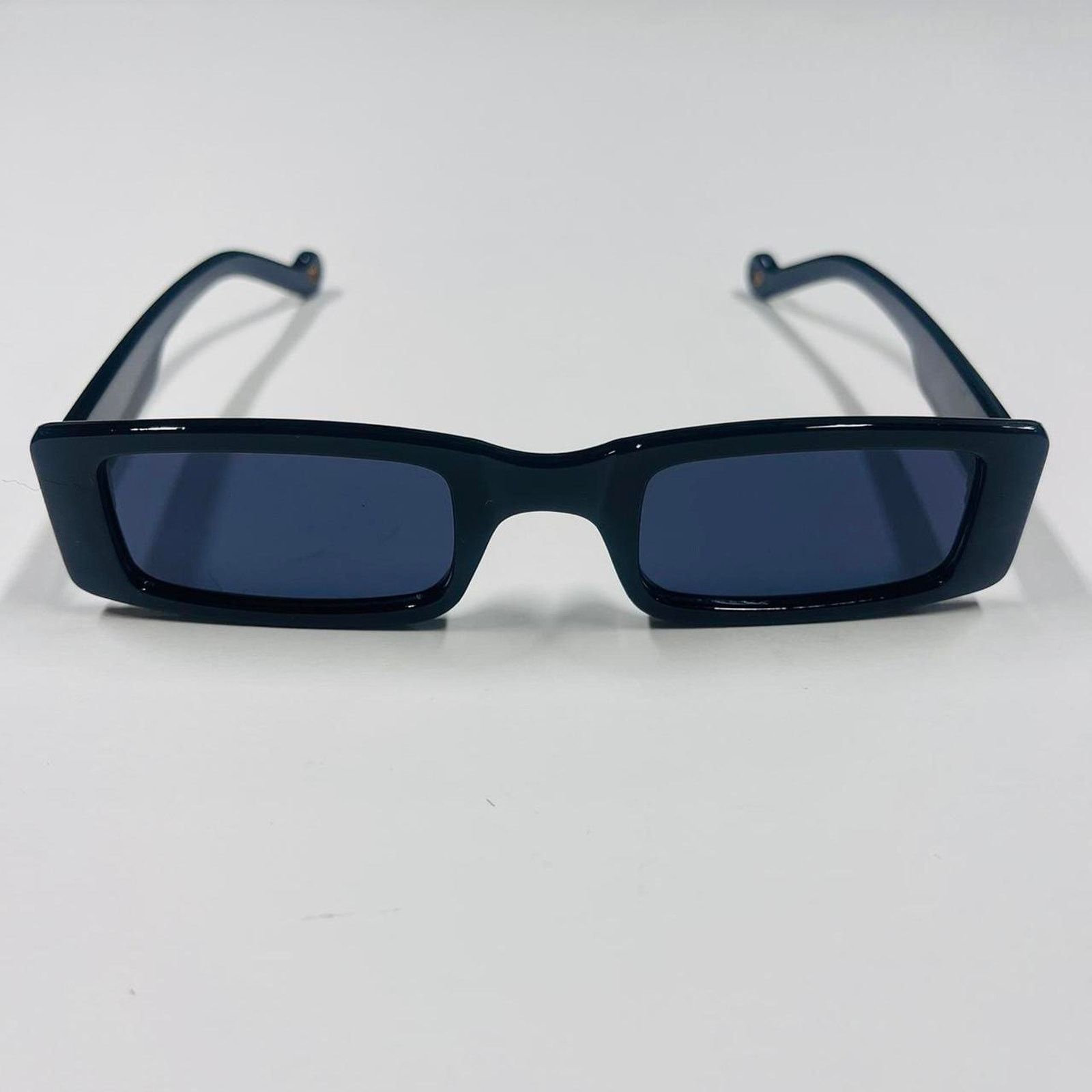 Vintage Y2k 2000s vintage style black surfer rectangular sunglasses Size ONE SIZE - 1 Thumbnail