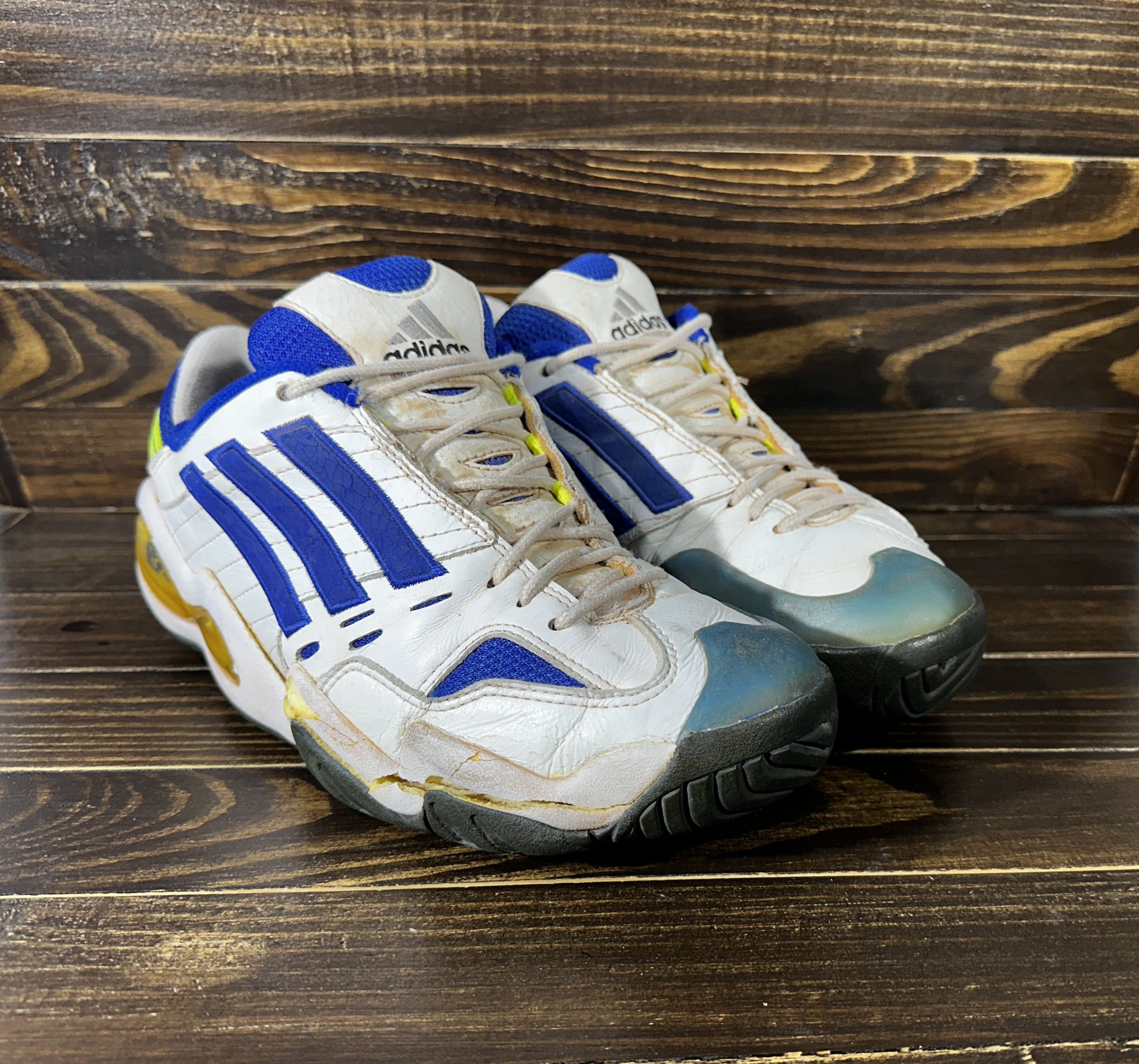 Adidas Vintage Adidas Crazy 1998 adiPrene adiWear Sneakers VeryRare Size US 9.5 / EU 42-43 - 21 Thumbnail