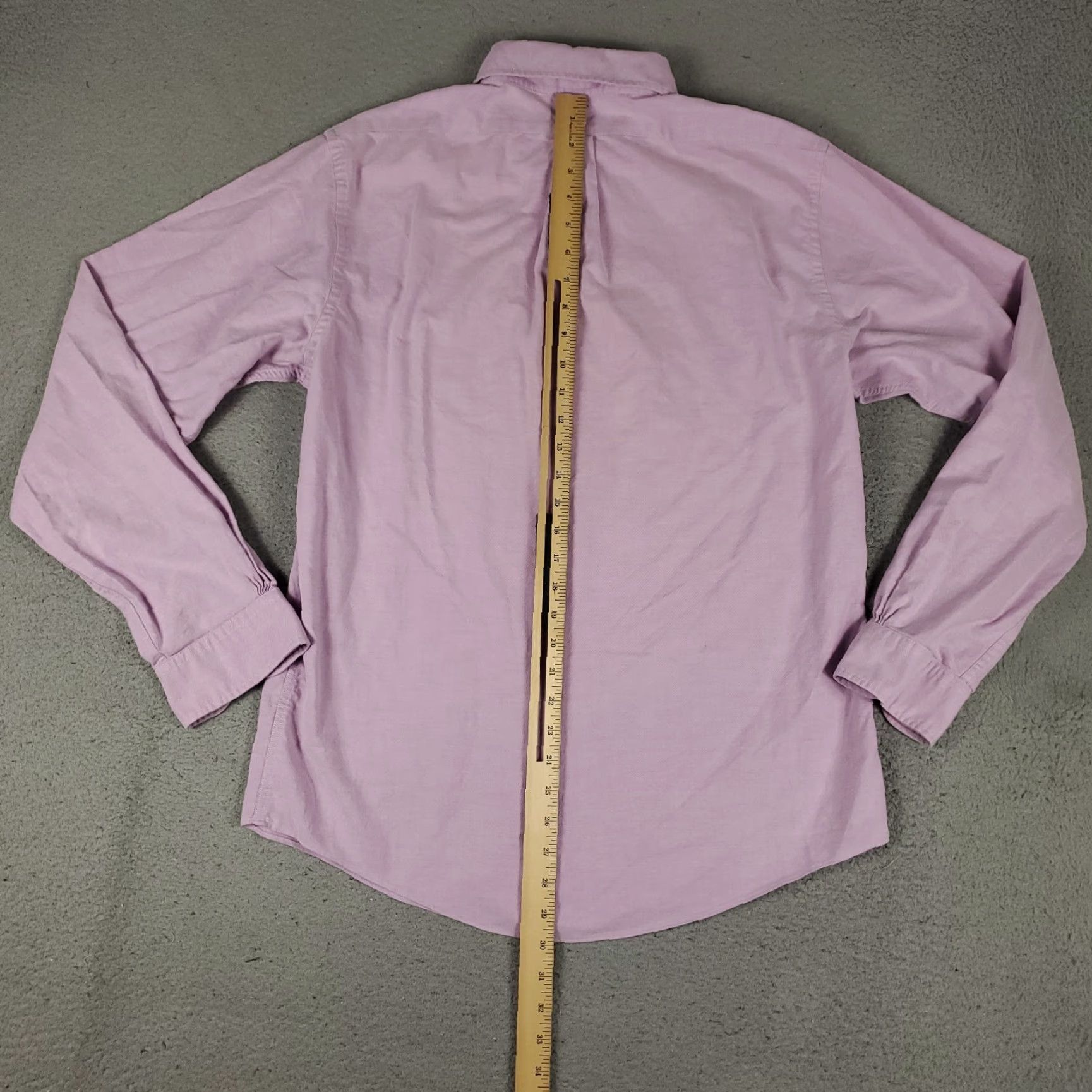 Brooks Brothers Brooks Brothers Shirt Mens Large Purple Extra Slim Fit Button Up Long Sleeve Regular Collar Down Vintage: No Size US L / EU 52-54 / 3 - 5 Thumbnail