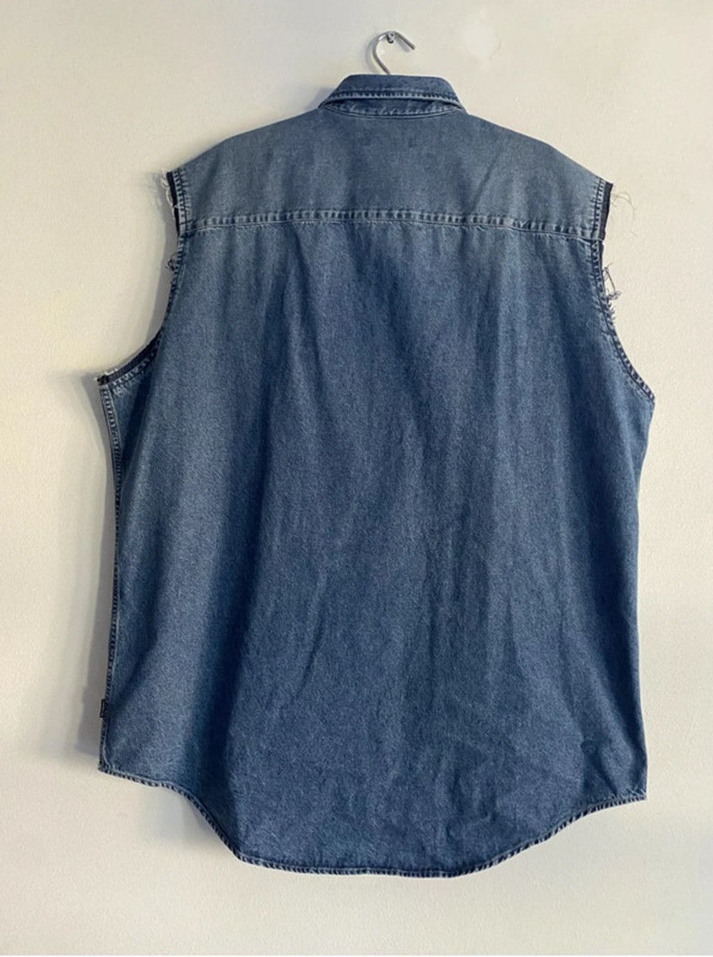 Balenciaga 3in1 Shirt Hoodie +Vest Denim Size US M / EU 48-50 / 2 - 9 Thumbnail