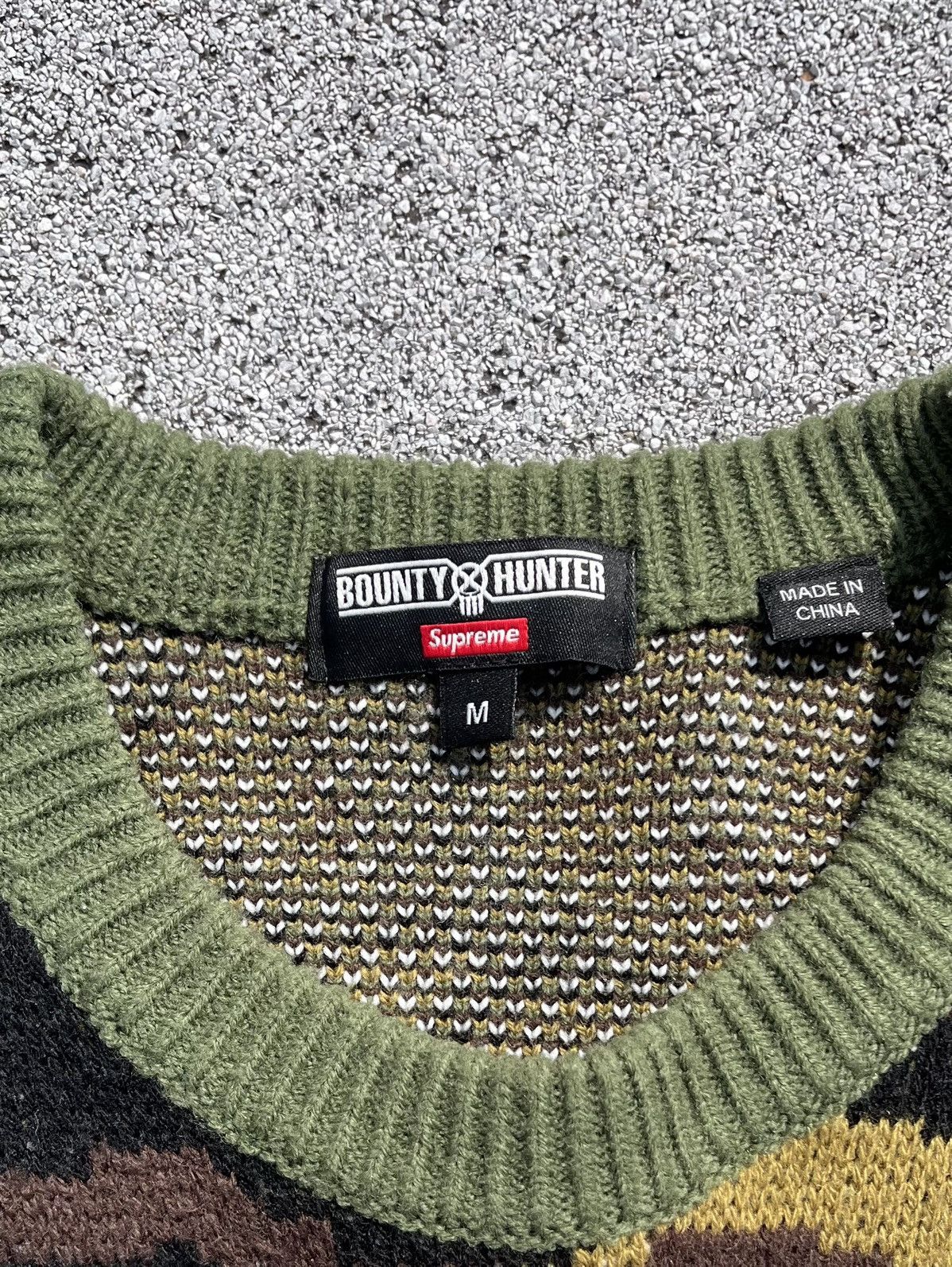 Bounty Hunter × Supreme FW23 Supreme Bounty Hunter Camo Sweater Size US M / EU 48-50 / 2 - 6 Thumbnail