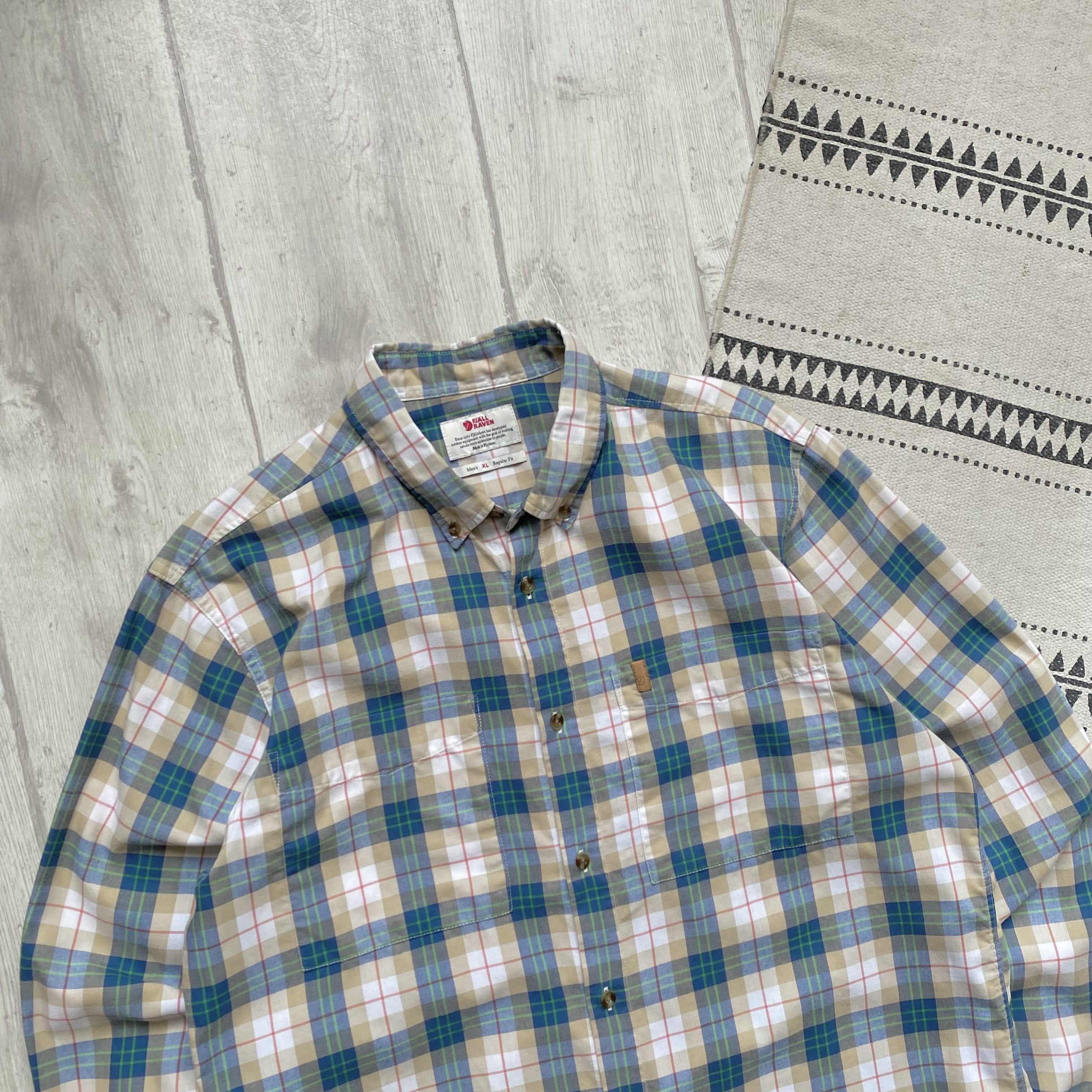 Fjallraven 👔 Flannel Fjalraven shirt Button Up Travis Scott style Size US L / EU 52-54 / 3 - 2 Thumbnail