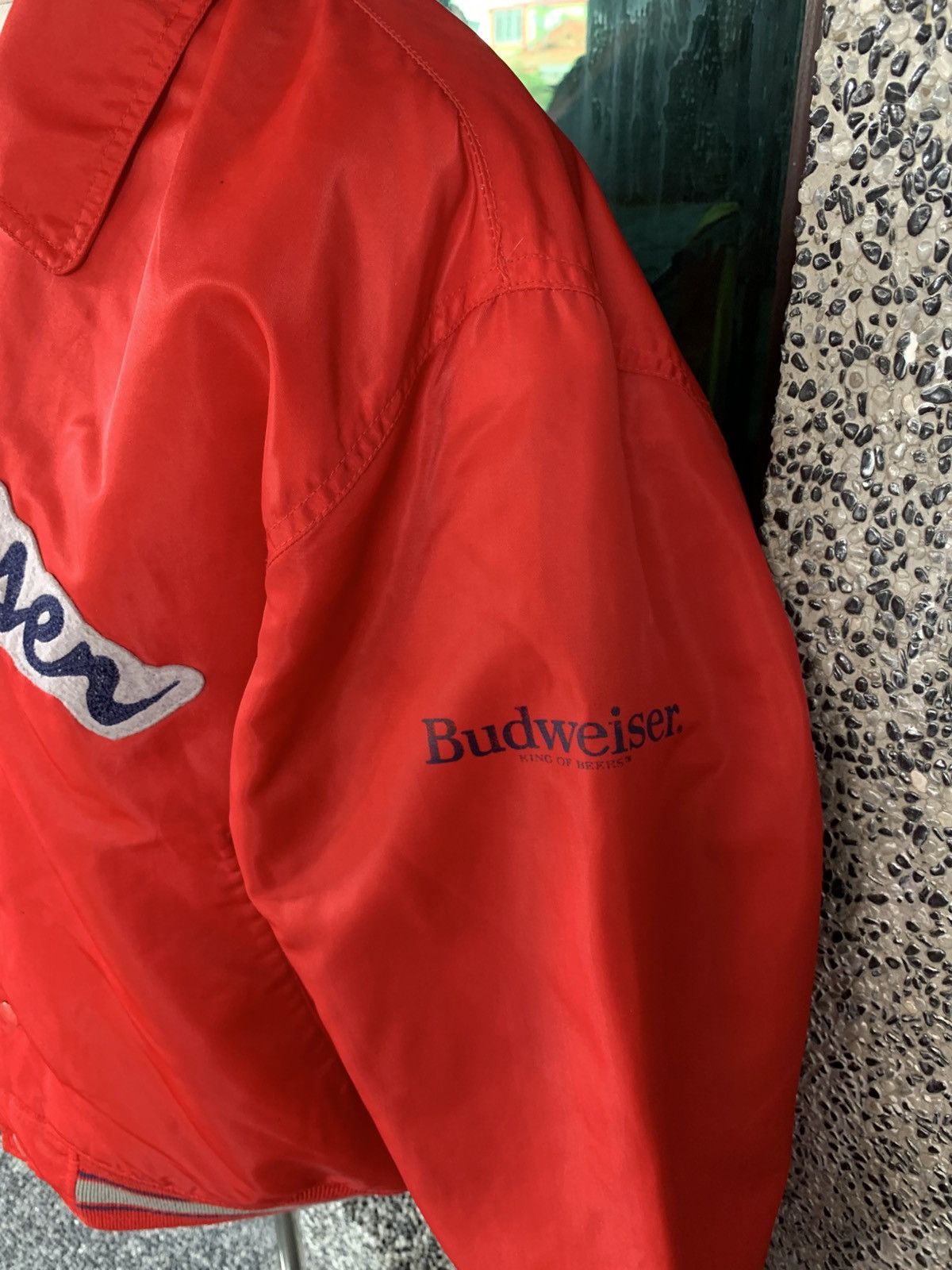Budweiser × Vintage Vintage Budweiser St Louis Mo USA Patches Varsity Jacket Size US M / EU 48-50 / 2 - 3 Thumbnail
