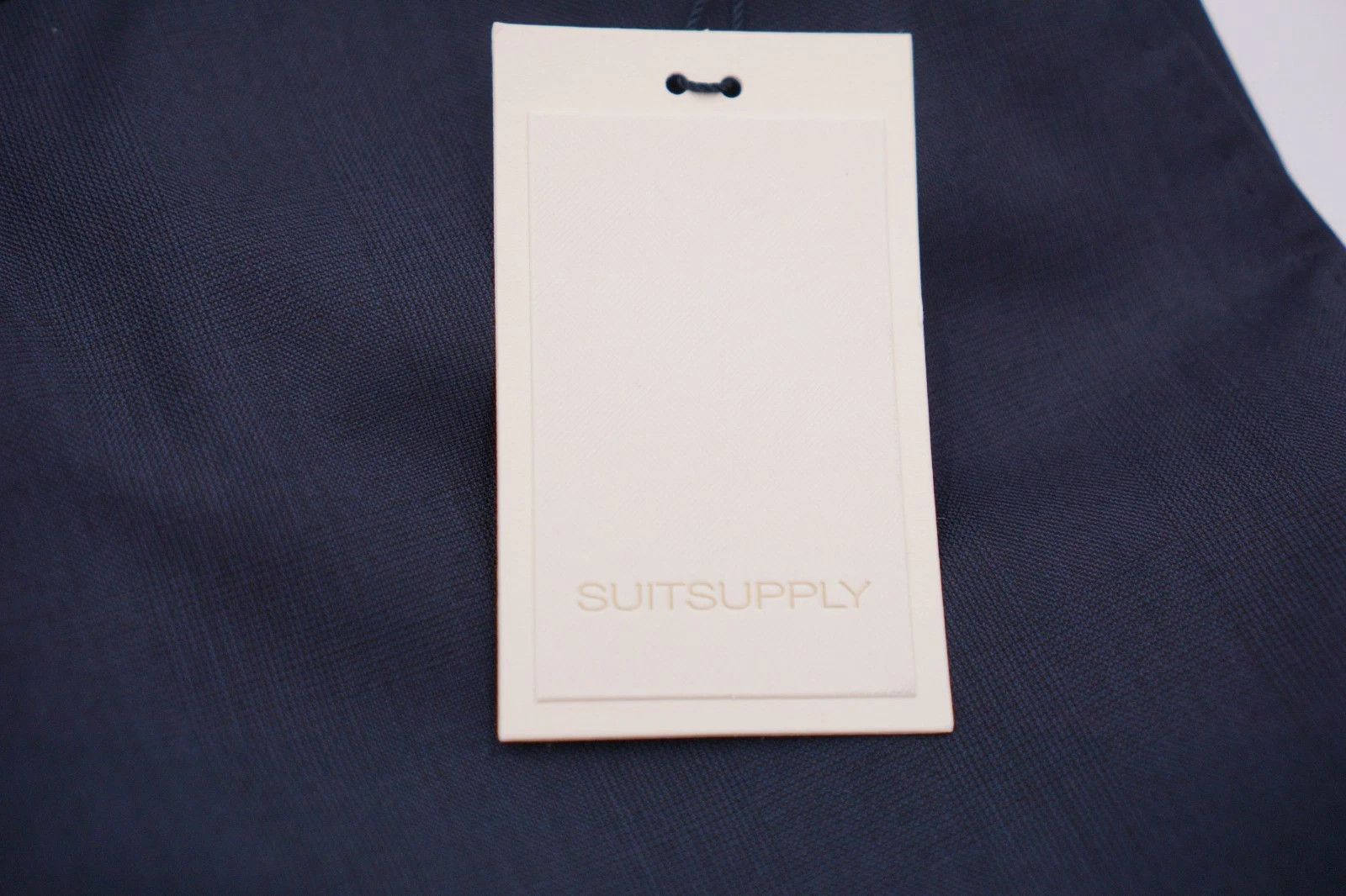 Suitsupply Men Suitsupply Pants Trousers Navy Blue Brescia Wool UK/US46 Size 46R - 3 Thumbnail