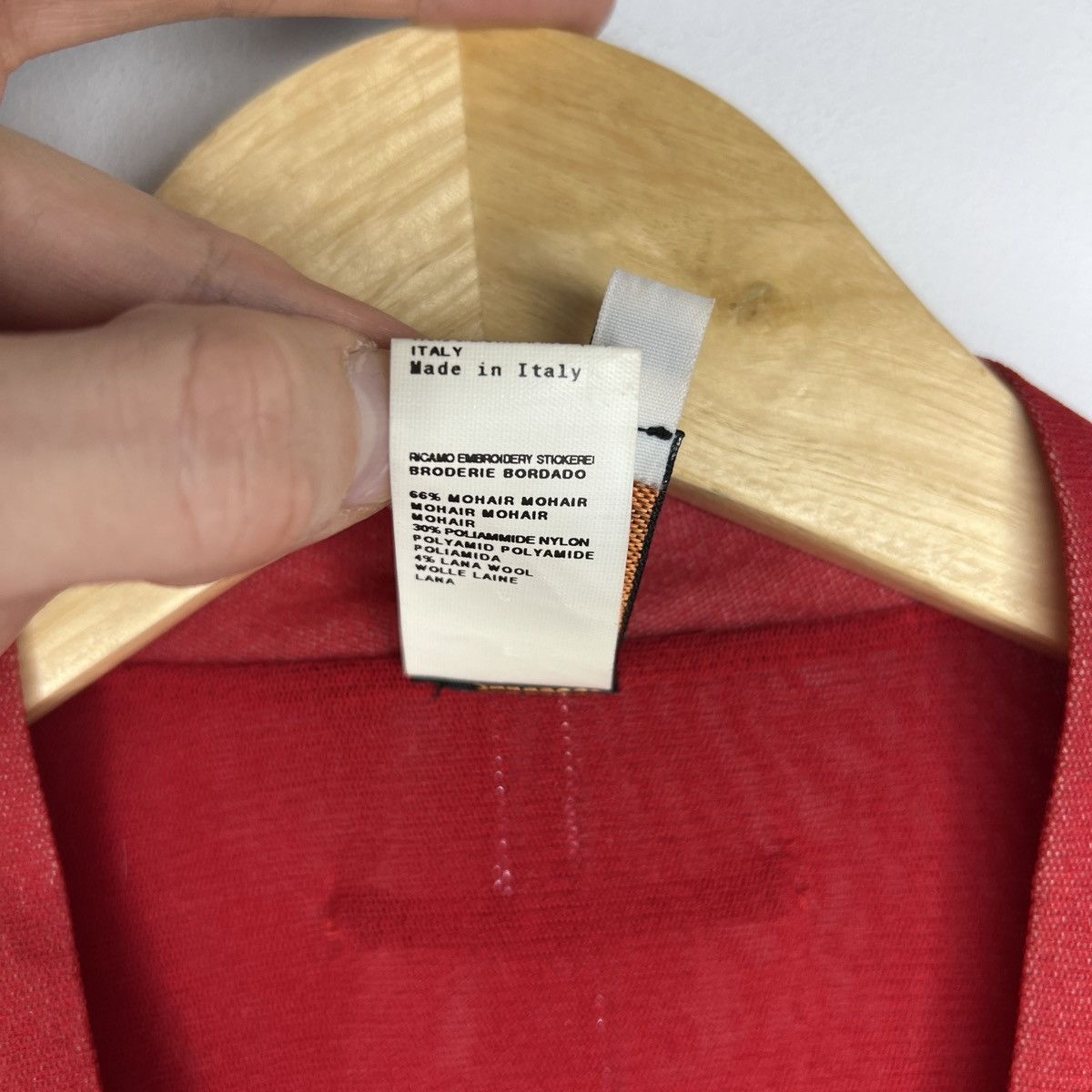Jean Paul Gaultier Jean Paul Gaultier JPG Soleil Red Cardigan Vintage Mesh Top Size M / US 6-8 / IT 42-44 - 7 Thumbnail