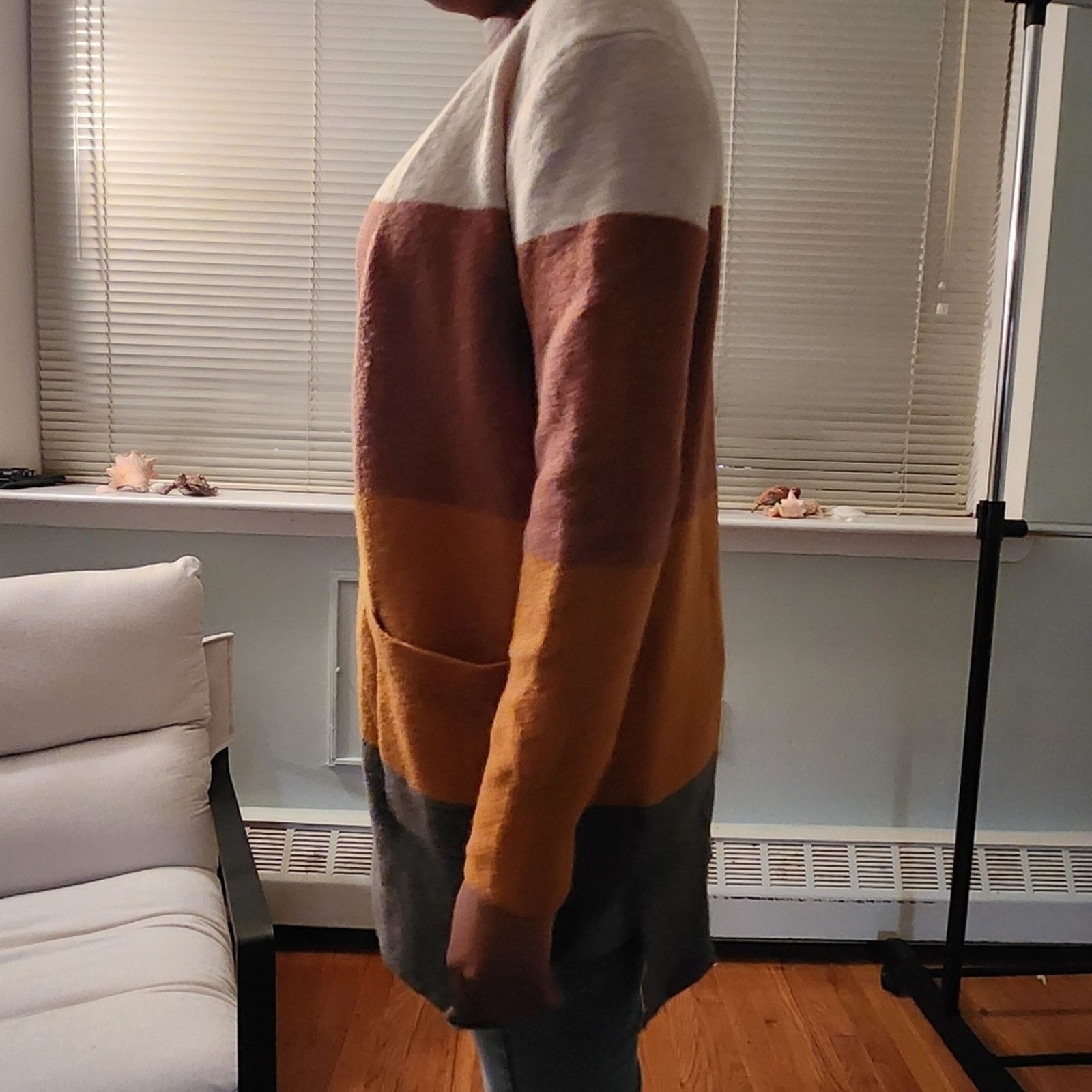 Madewell Madewell colorblock open cardigan Size XXS / US 00 / IT 34 - 2 Thumbnail