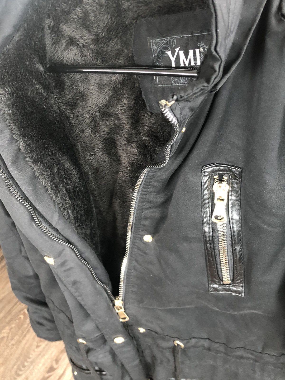 Japanese Brand × Vintage Black YMI Jacket Size US L / EU 52-54 / 3 - 4 Thumbnail