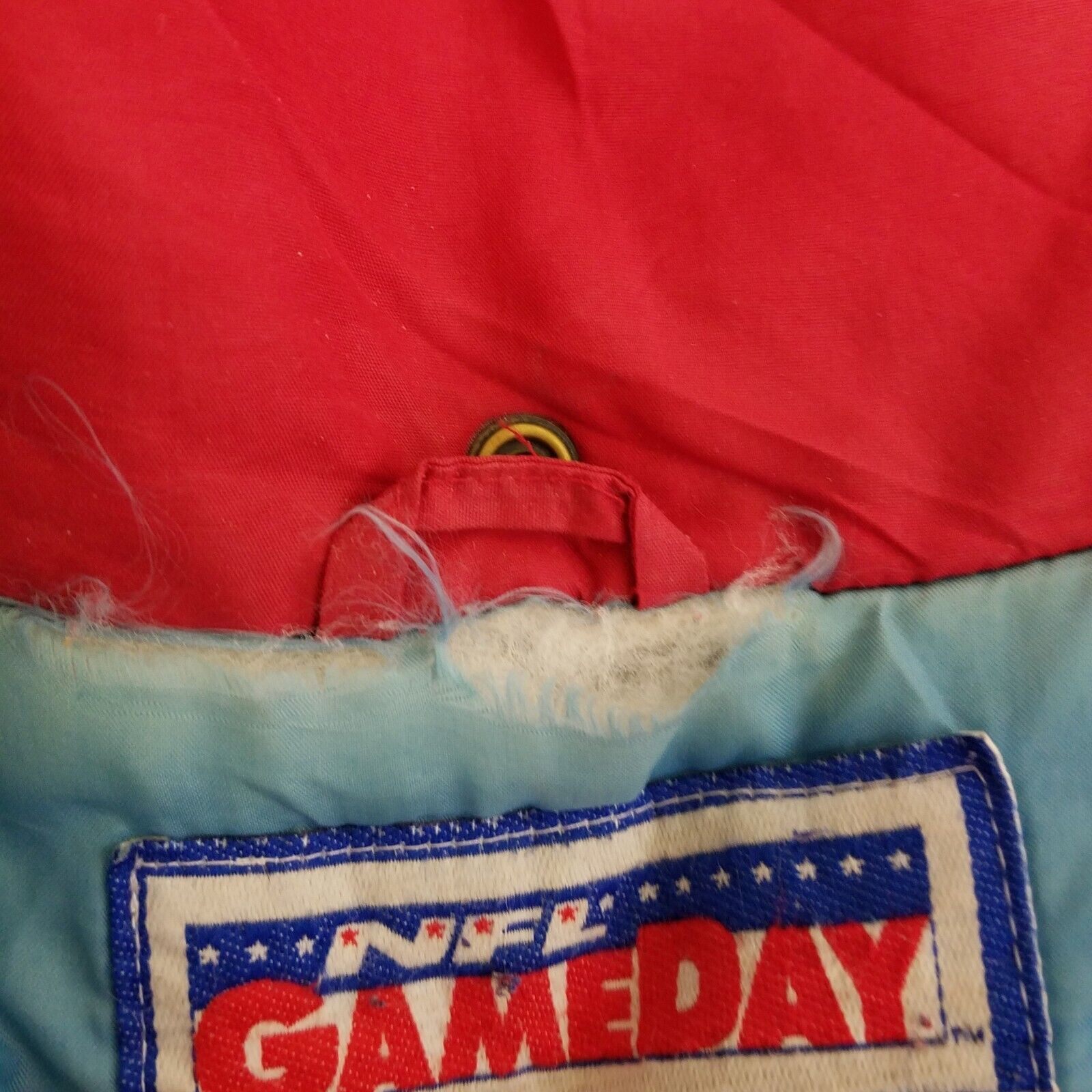 Logo 7 Vtg Logo 7 NFL Gameday NE Patriots Puffer Bomber Jacket 80s Size US XL / EU 56 / 4 - 11 Thumbnail