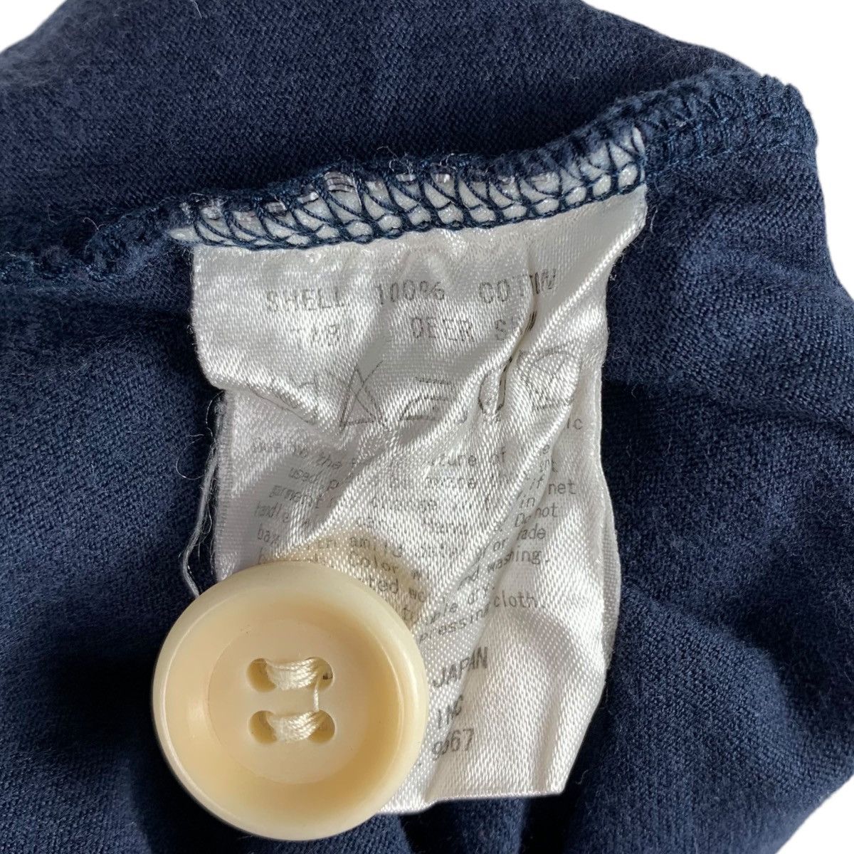 Visvim 2001 VISVIM Japanese Brand Pocket Navy Short Sleeve Shirt Size US M / EU 48-50 / 2 - 8 Thumbnail