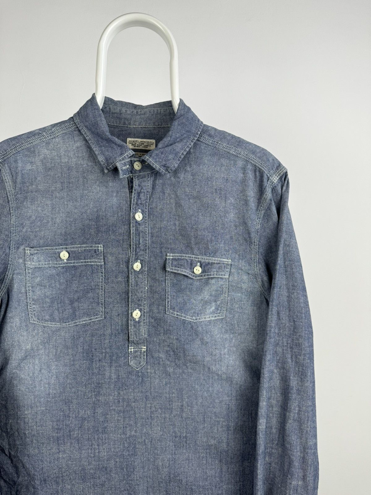 Allsaints All Saints Spitalfields Kelt LS Shirt Size US XS / EU 42 / 0 - 2 Thumbnail