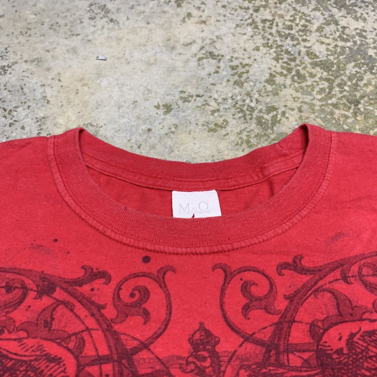 Affliction × Japanese Brand × Vintage Vintage Gothic Eagle Crest Tee Affliction Style Size US L / EU 52-54 / 3 - 7 Thumbnail