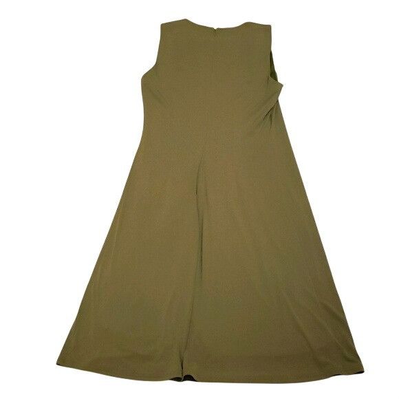 Other Peter Nygard Shift Dress Midi Sleeveless Spice Green 4 Size S / US 4 / IT 40 - 2 Thumbnail