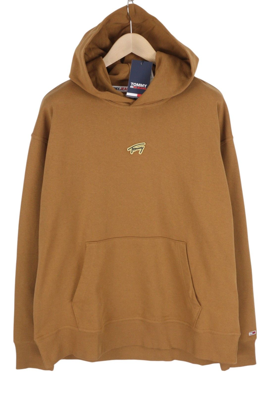 Tommy Hilfiger RLX SIGNATURE XL Brown Kangaroo Logo Pullover Hoodie 85200 Size US XL / EU 56 / 4 - 1 Thumbnail