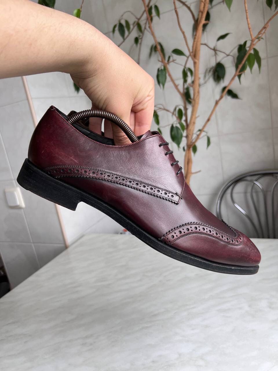 Prada × Vintage PRADA Brogue Oxfords Vintage y2k luxury grunge archive Size US 9 / EU 42 - 9 Thumbnail