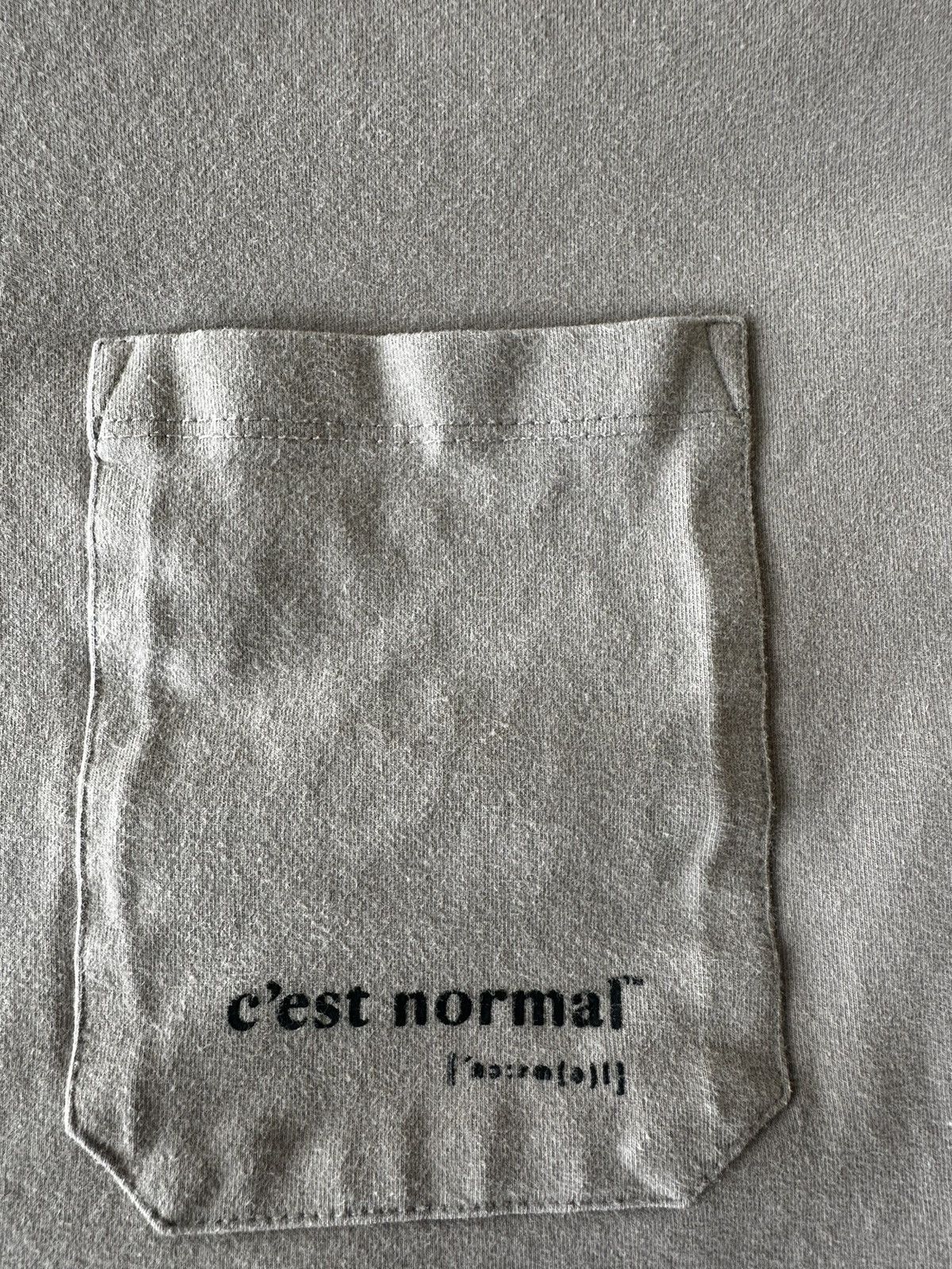 Other Oversized C’est Normal T-Shirt Size US L / EU 52-54 / 3 - 3 Thumbnail