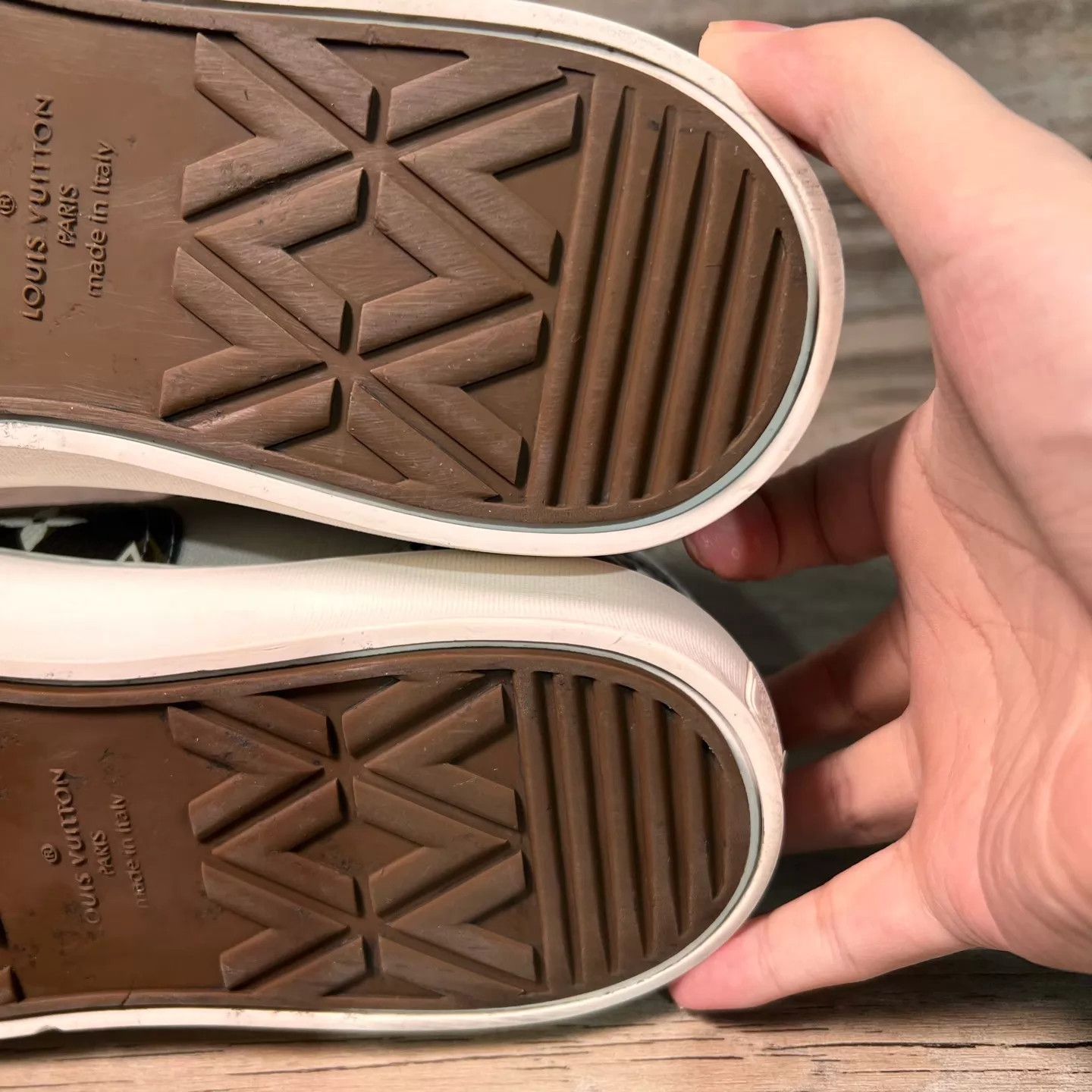 Louis Vuitton LV Trocadero Monogram White Brown Sneaker UK7 Size US 8 / EU 41 - 7 Thumbnail