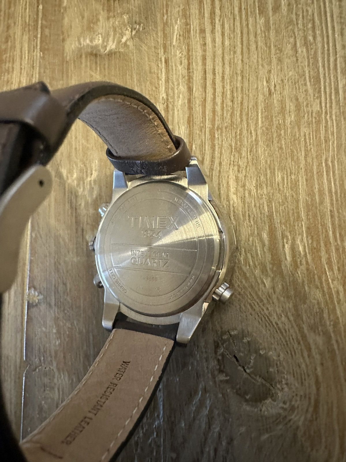 Timex Timex Intelligent Fly Back Chronograph Compass Leather Watch Size ONE SIZE - 6 Thumbnail
