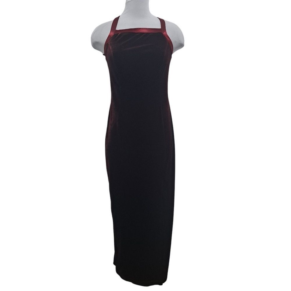 Other Vintage CDC Whimsigoth Velvet Fairy Goth Bodycon Front Slit Size S / US 4 / IT 40 - 1 Thumbnail