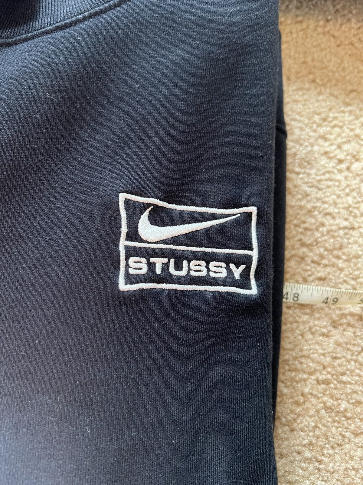 Nike × Stussy Nike x Stussy Washed Fleece Crew Size US XS / EU 42 / 0 - 2 Thumbnail