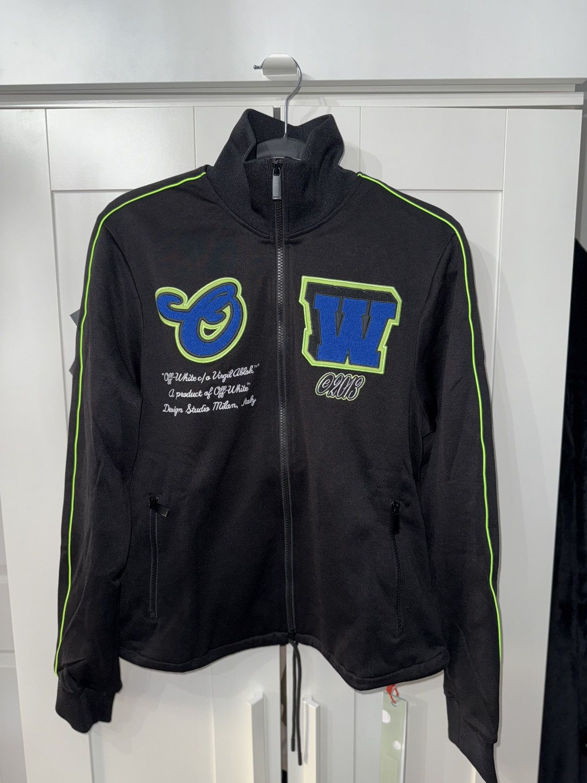 Off-White Off-White Vars Hamer Track Jacket Size US S / EU 44-46 / 1 - 1 Thumbnail