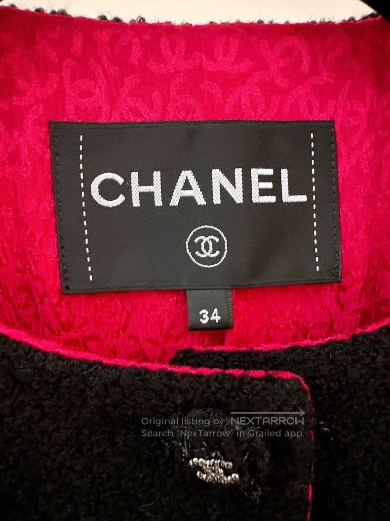 Chanel Chanel Black short jacket Size XXS / US 00 / IT 34 - 3 Thumbnail