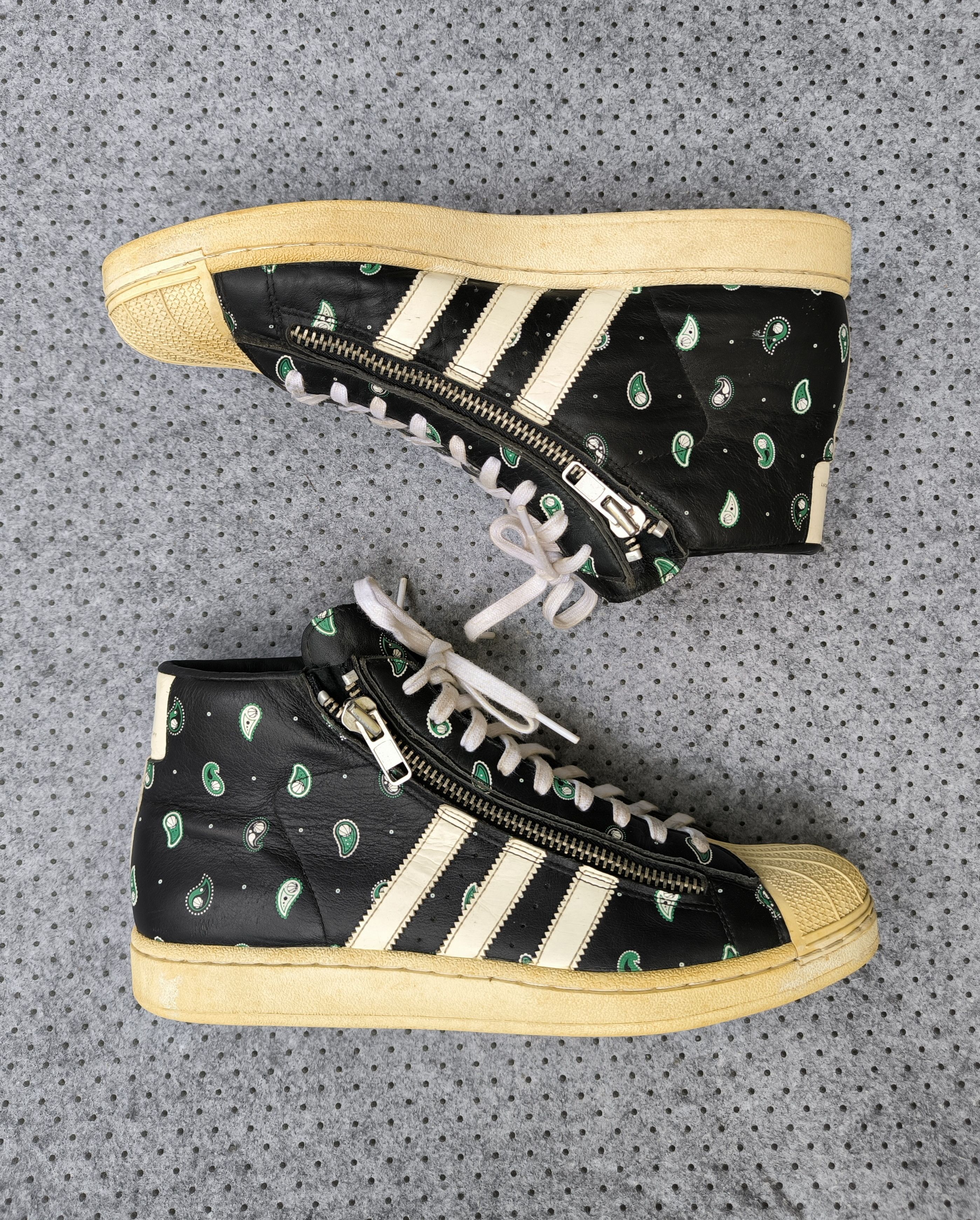 Adidas ADIDAS x OPENING CEREMONY paisley high-top sneakers Size US 11 / EU 44 - 1 Thumbnail