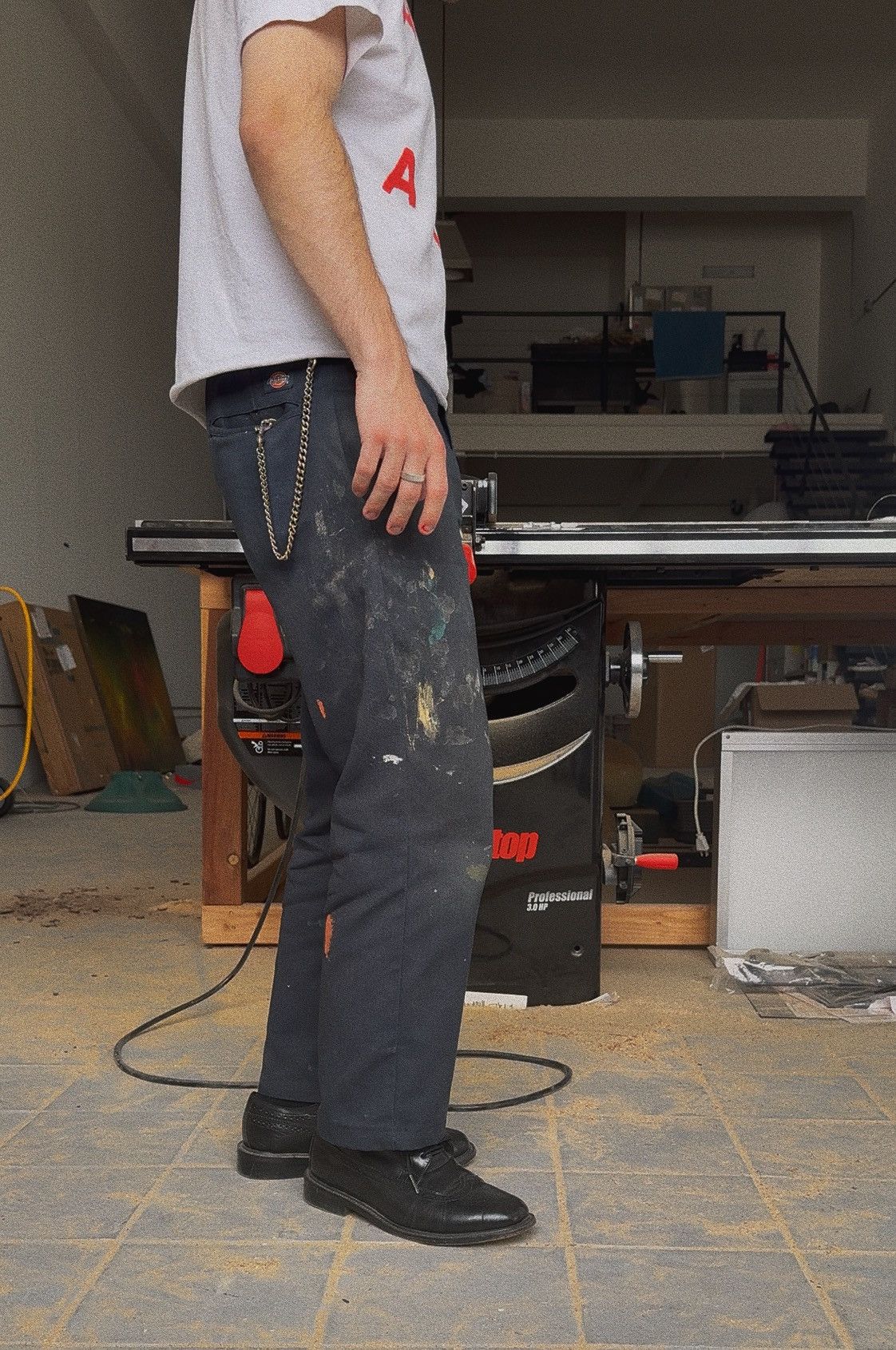 Dickies ratbox piece of shit dickies work pants Size US 32 / EU 48 - 2 Thumbnail